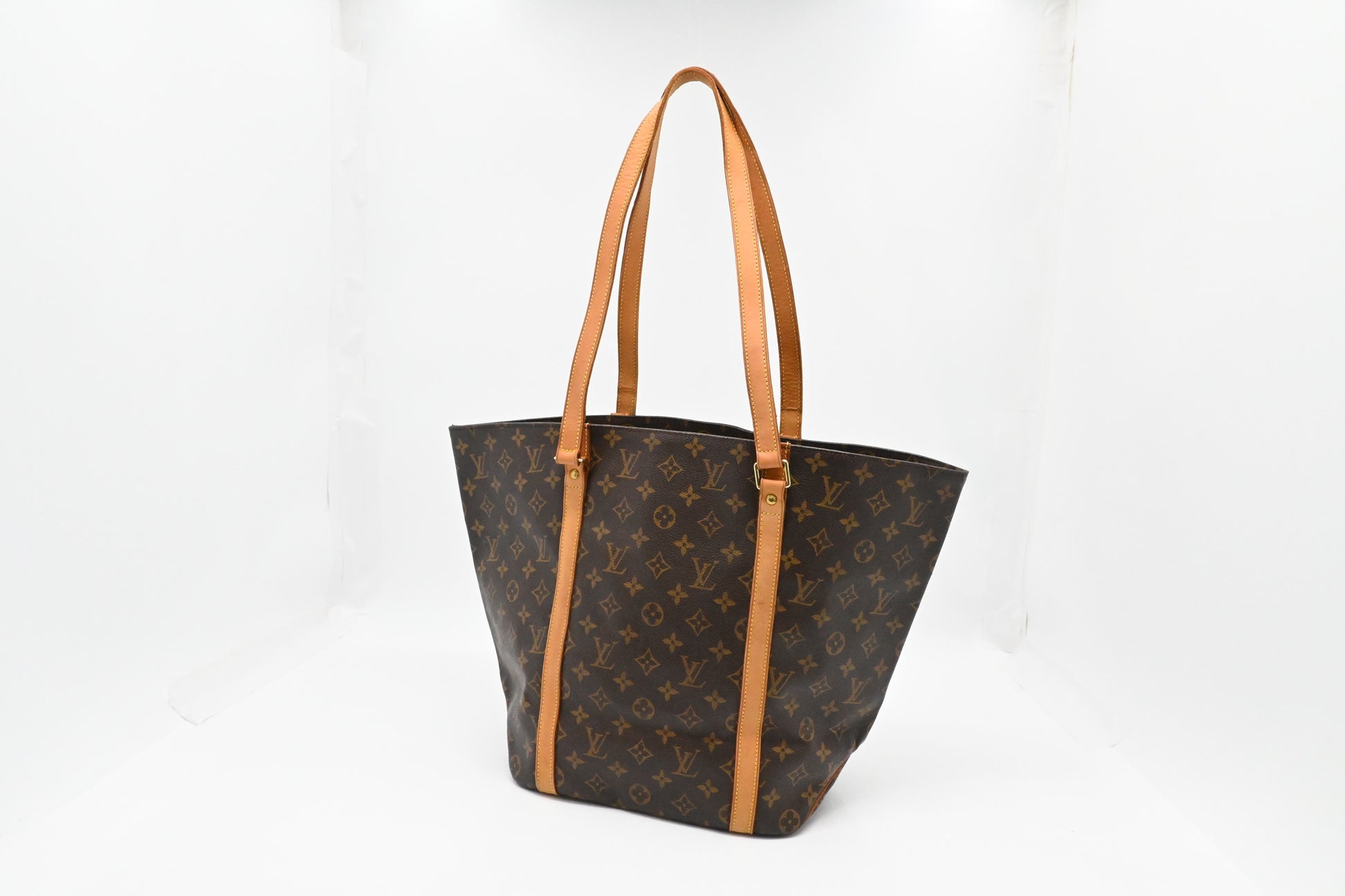Louis Vuitton Sac Shopping 48 Monogram Canvas Handbag Canvas 7