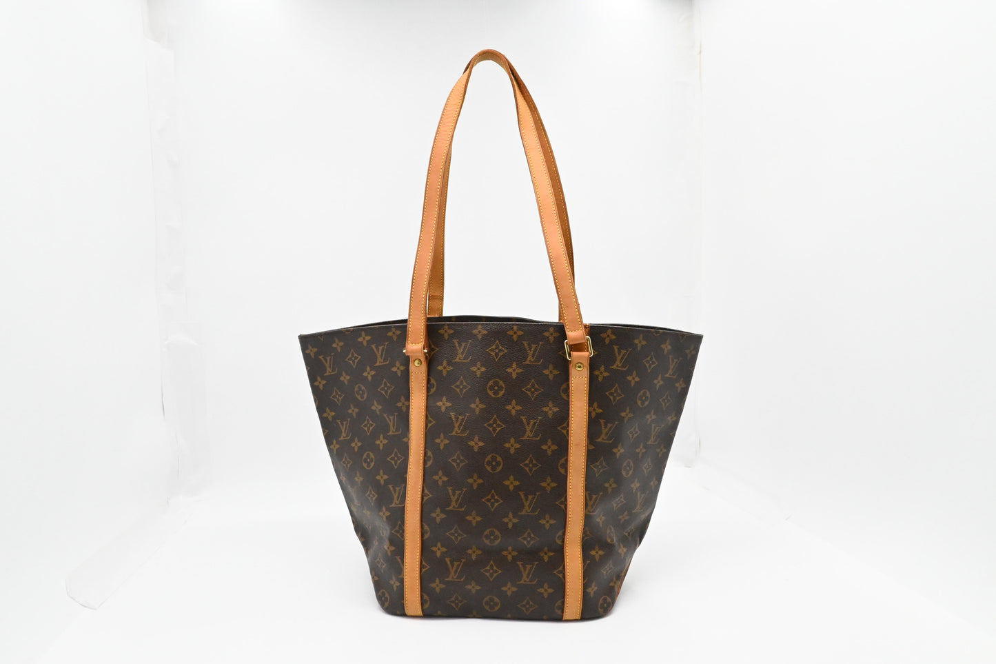 Louis Vuitton Sac Shopping 48 Monogram Canvas Handbag Canvas 7