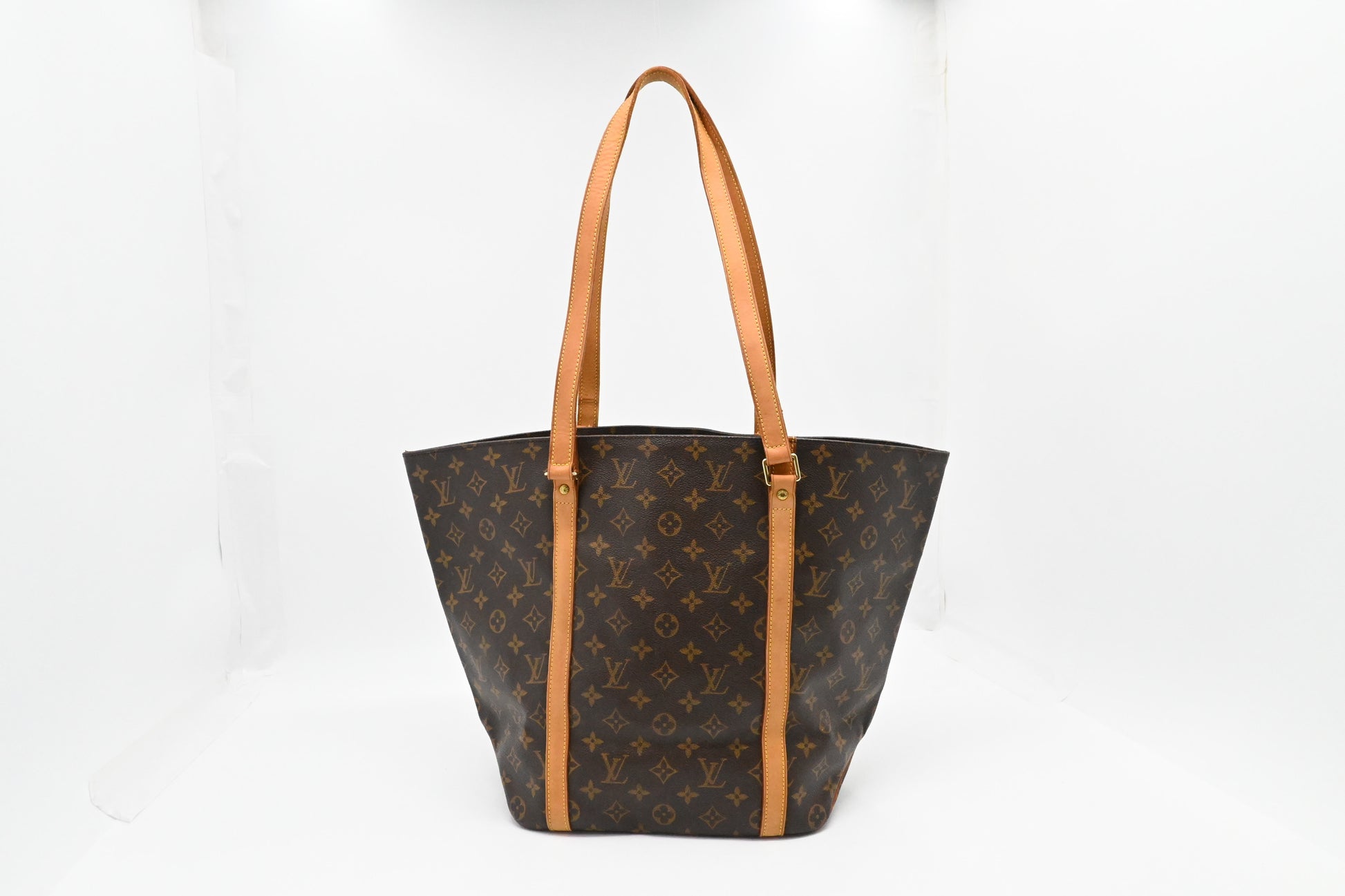 Louis Vuitton Sac Shopping 48 Monogram Canvas Handbag Canvas 7