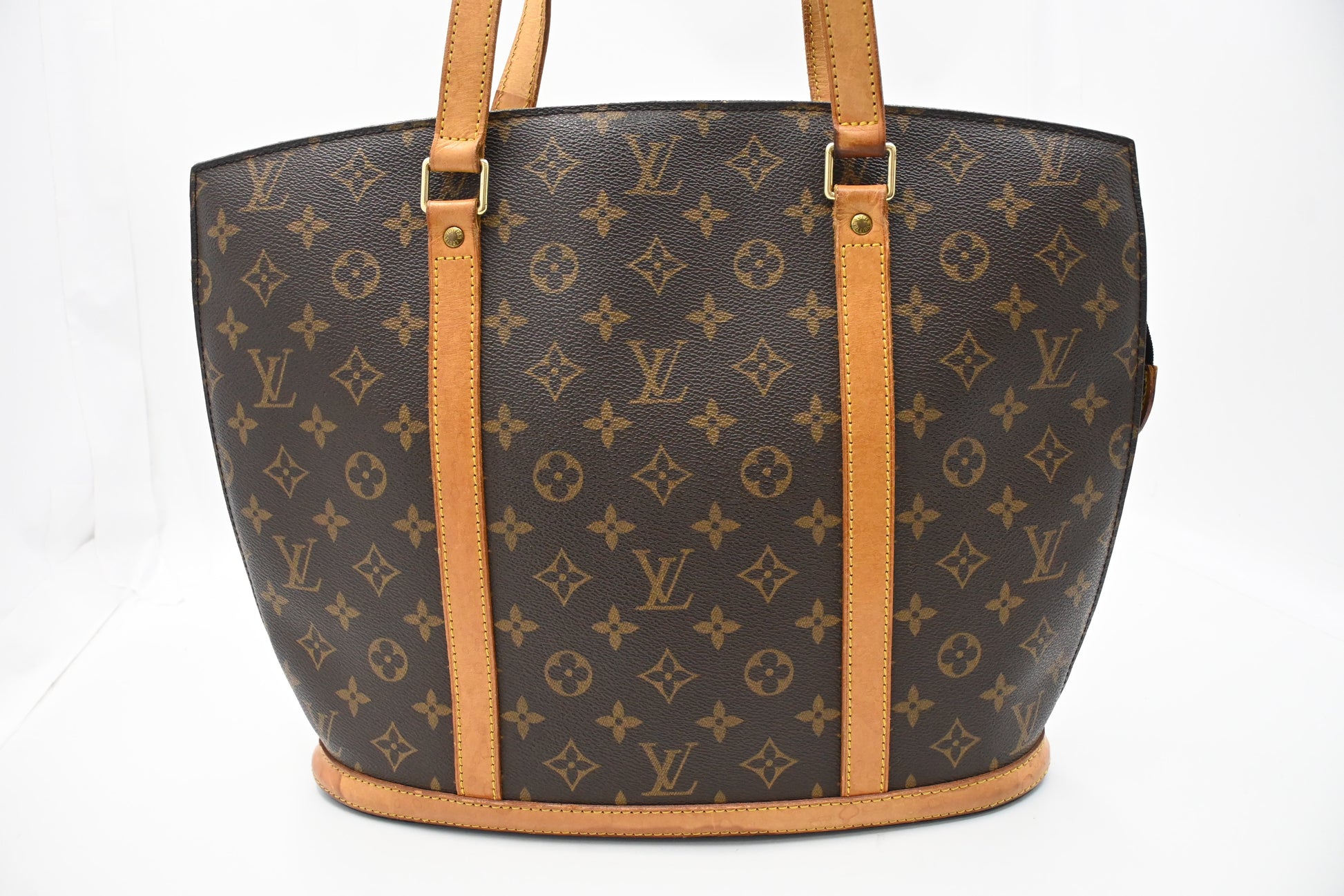 Louis Vuitton Babylone Monogram Canvas Handbag Canvas 2