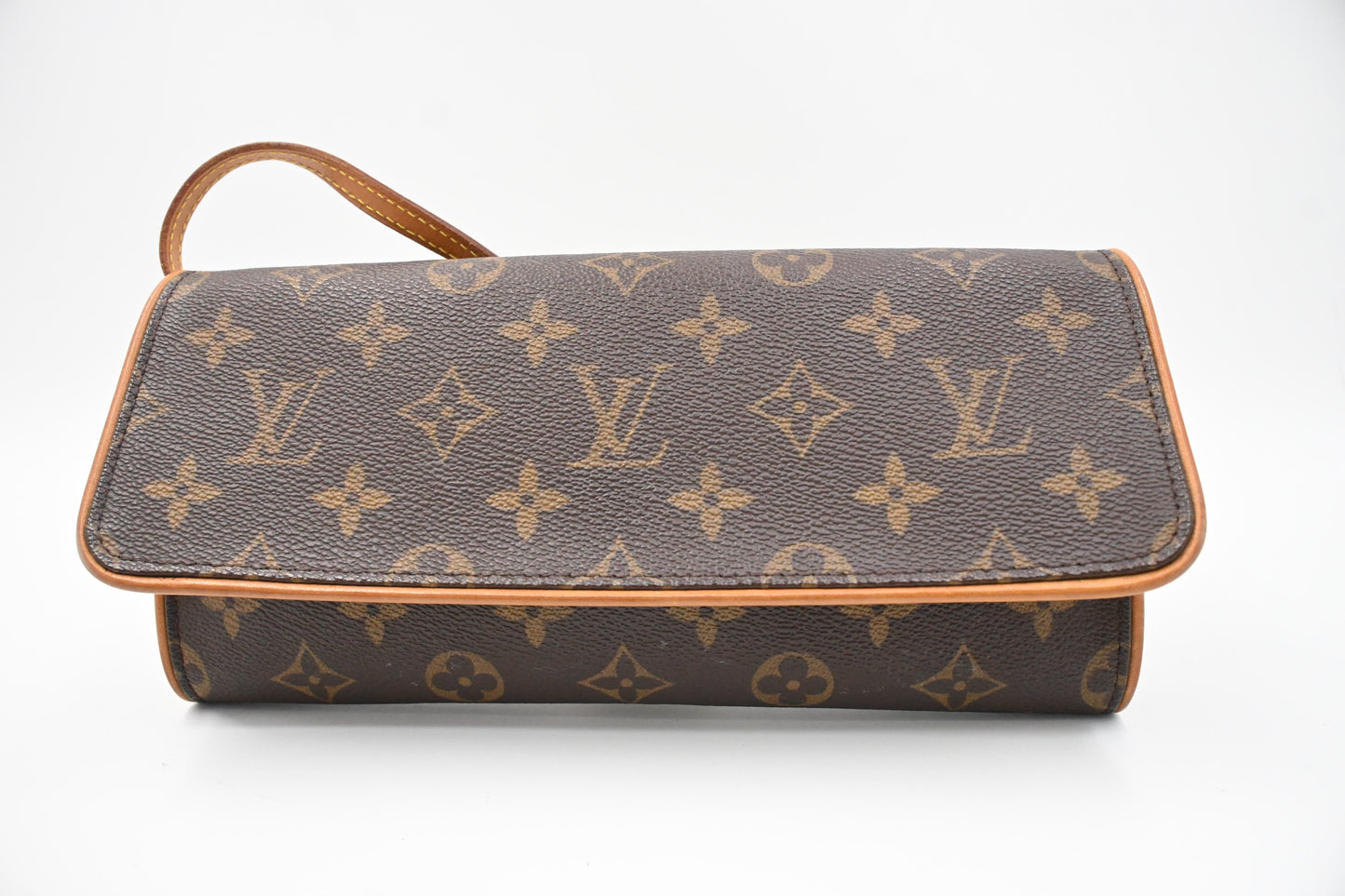 Louis Vuitton Pochette Twin GM Monogram Canvas Clutch Bag 3