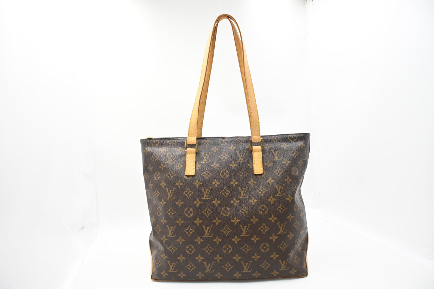 Louis Vuitton Cabas Mezzo Monogram Canvas Handbag Canvas 5