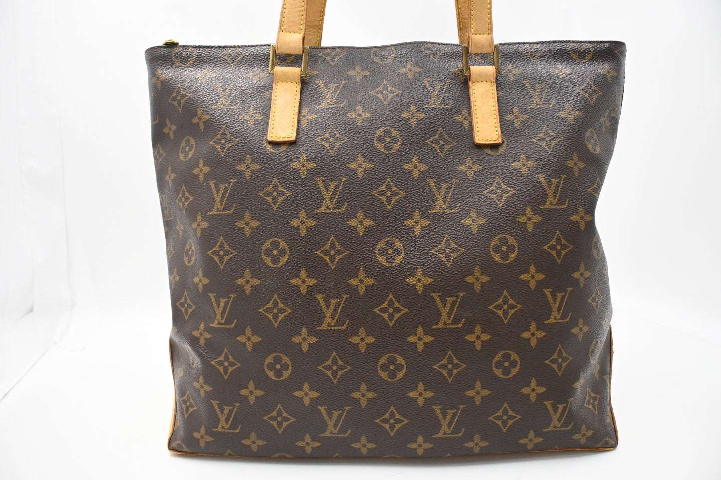 Louis Vuitton Cabas Mezzo Monogram Canvas Handbag Canvas 5