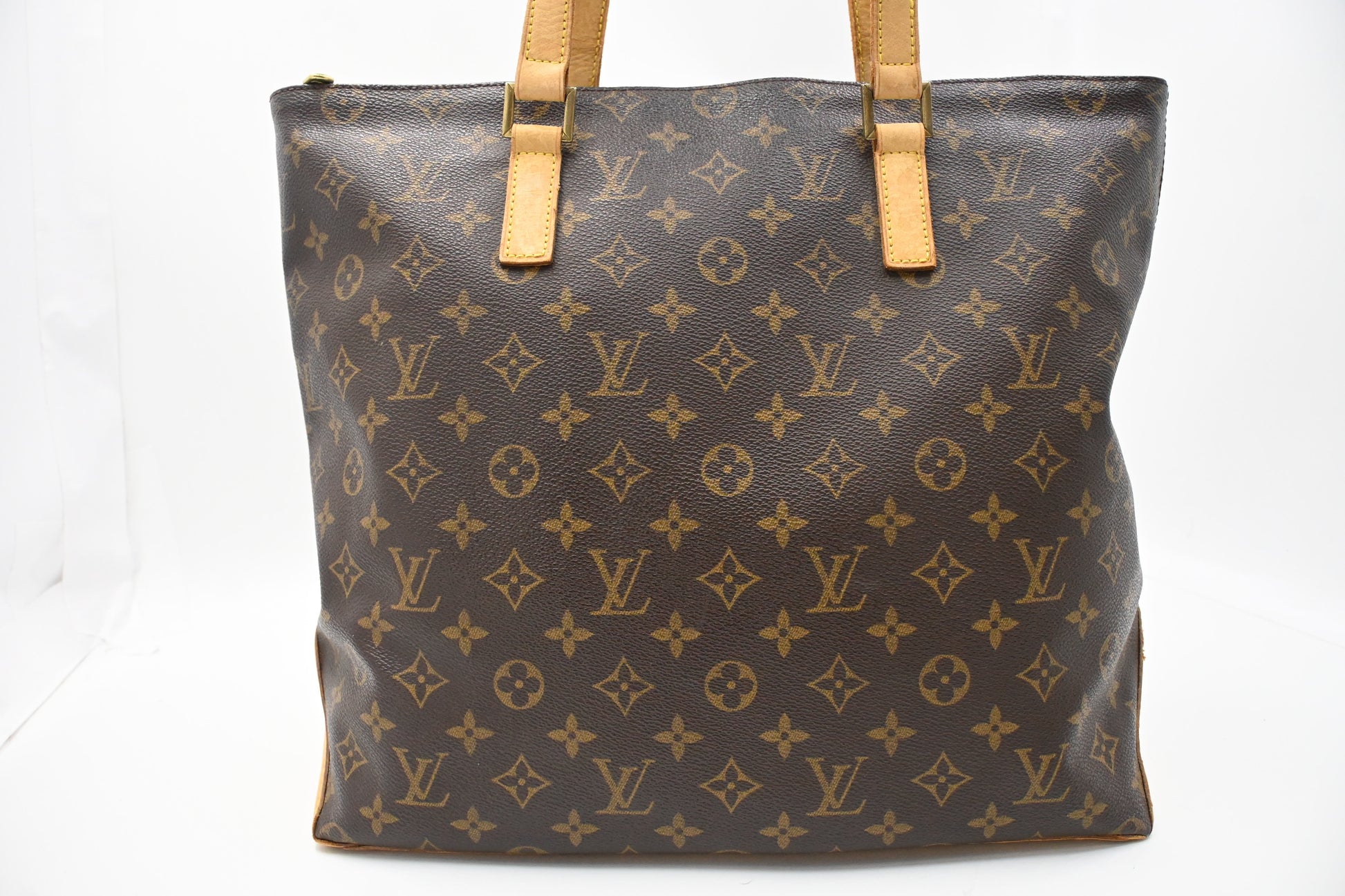 Louis Vuitton Cabas Mezzo Monogram Canvas Handbag Canvas 5