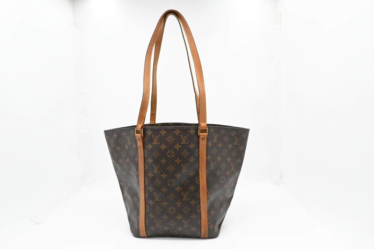 Louis Vuitton Sac Shopping 48 Monogram Canvas Handbag Canvas 8
