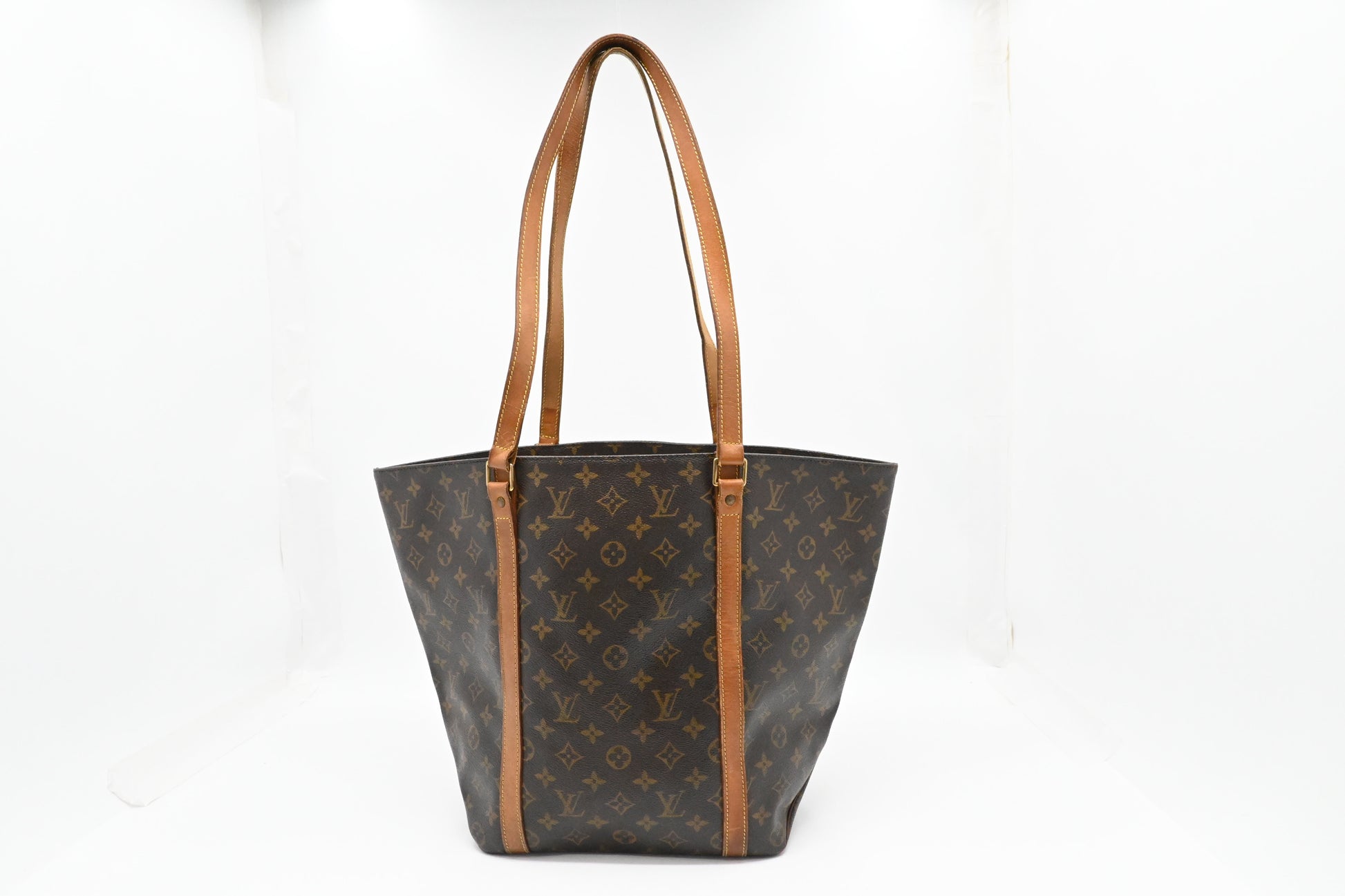 Louis Vuitton Sac Shopping 48 Monogram Canvas Handbag Canvas 8