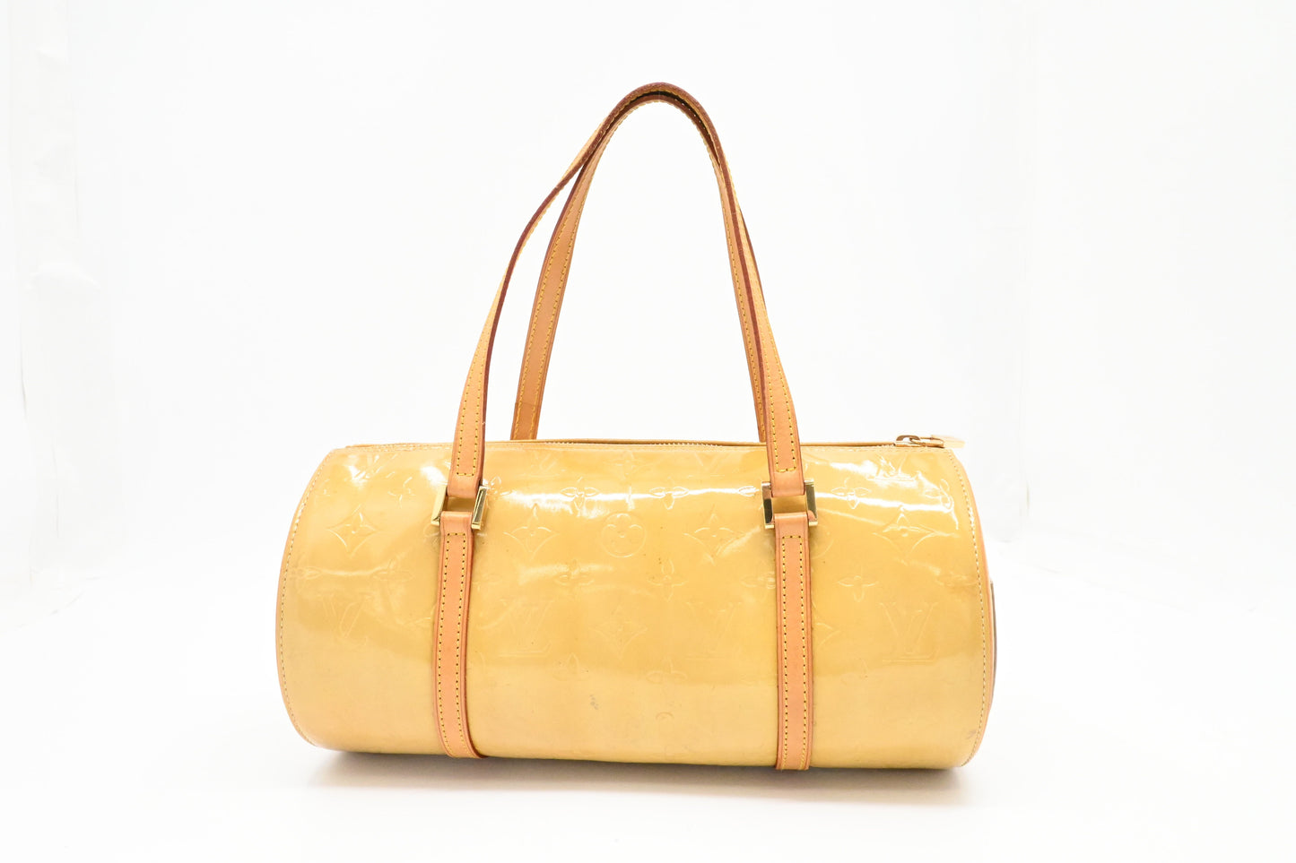Louis Vuitton Bedford Vernis Leather Yellow Handbag