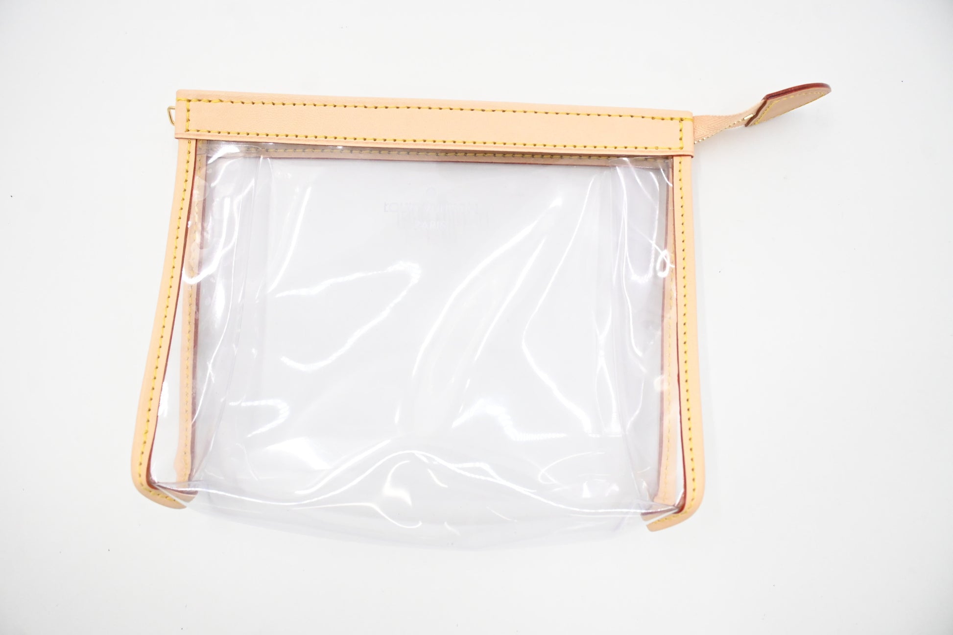 Louis Vuitton Poche Toilette Clear Vinyl Handbag Vinyl 1