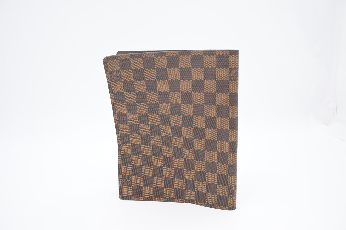Louis Vuitton Agenda Cover Ebene Damier Canvas Handbag
