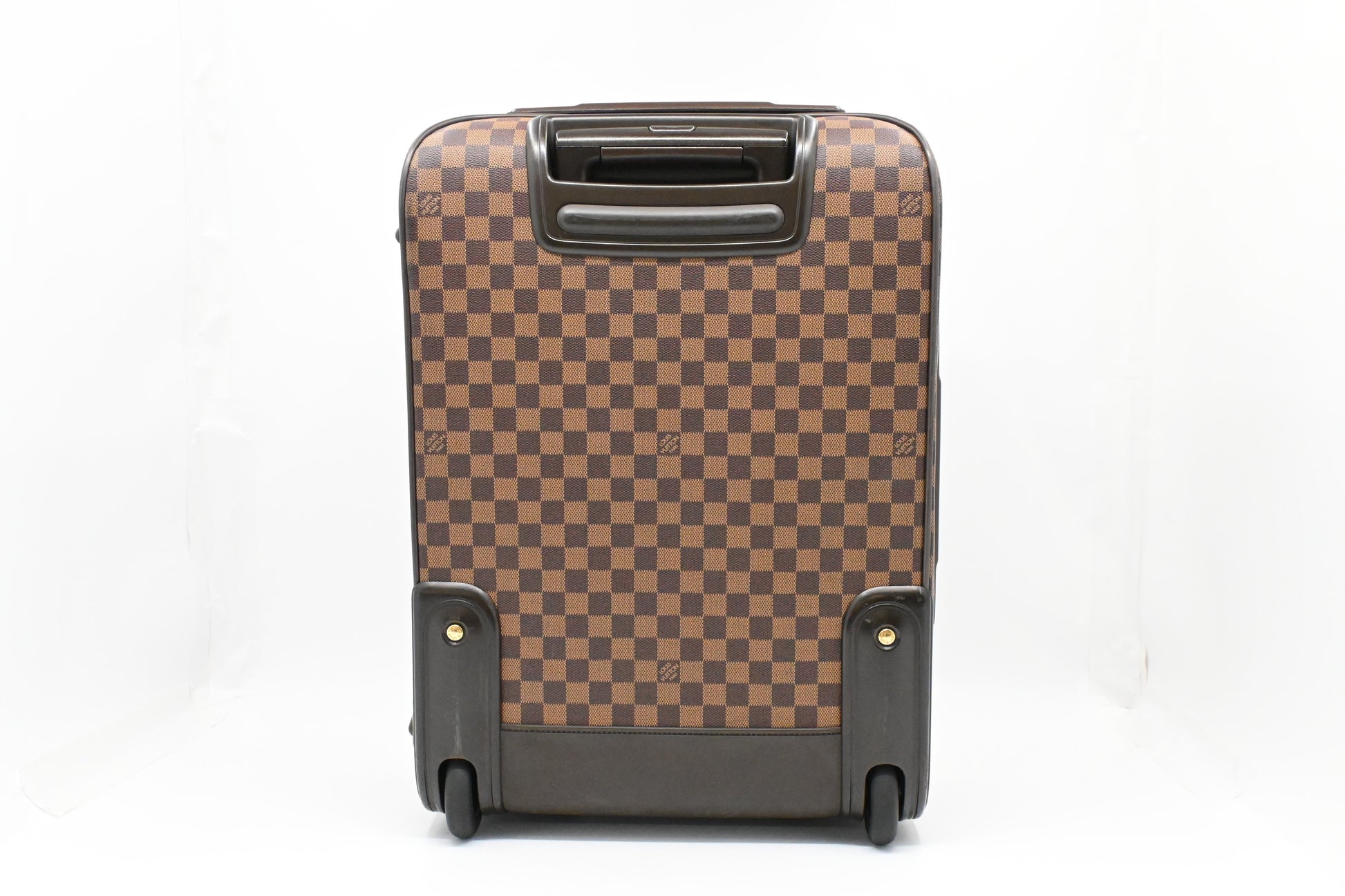 Louis Vuitton Pegase 55 Ebene Damier Canvas Handbag