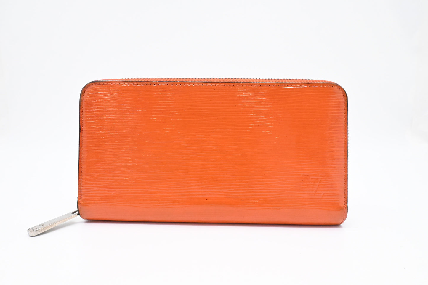 Louis Vuitton Zippy Long Epi Leather Orange Wallet Case