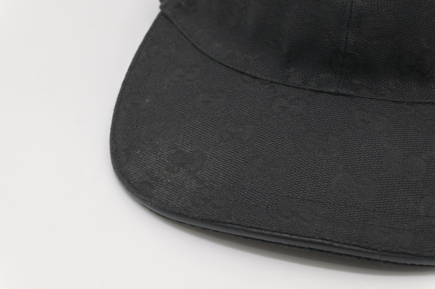 Gucci GG Canvas Black Hat Canvas 4