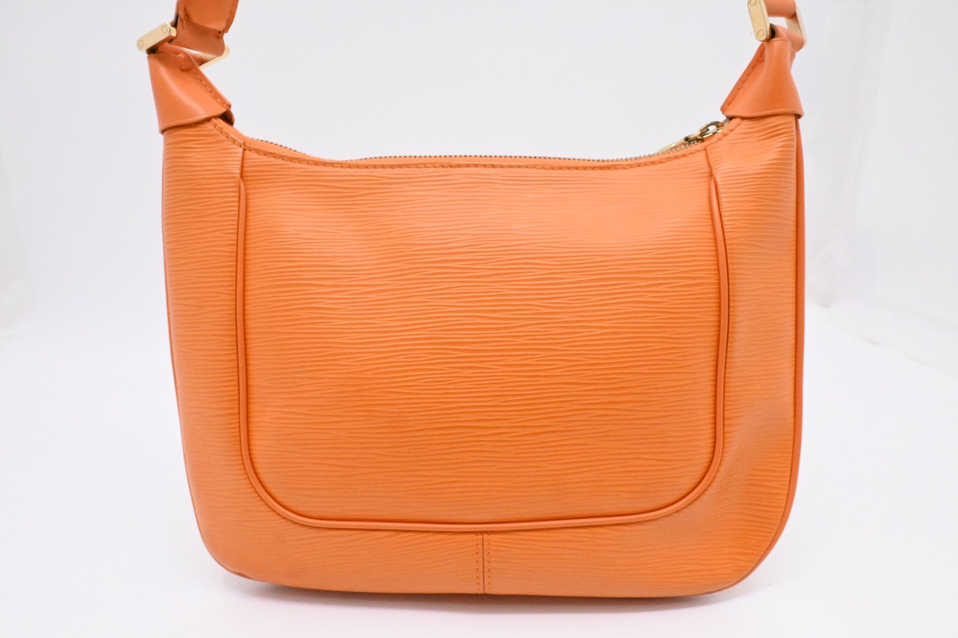 Louis Vuitton Matsy Epi Leather Orange Handbag