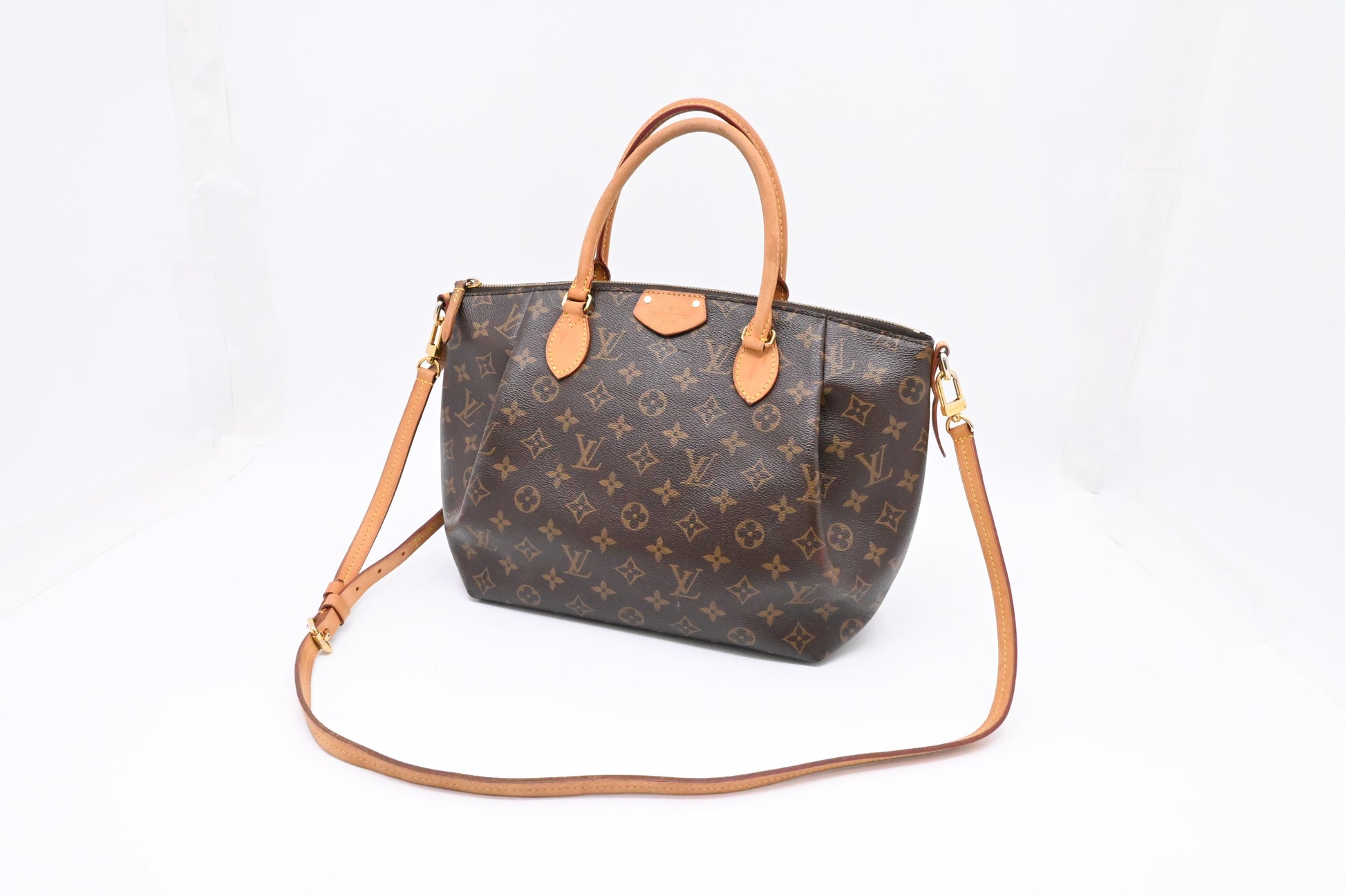 Louis Vuitton Turenne Monogram MM Canvas Handbag