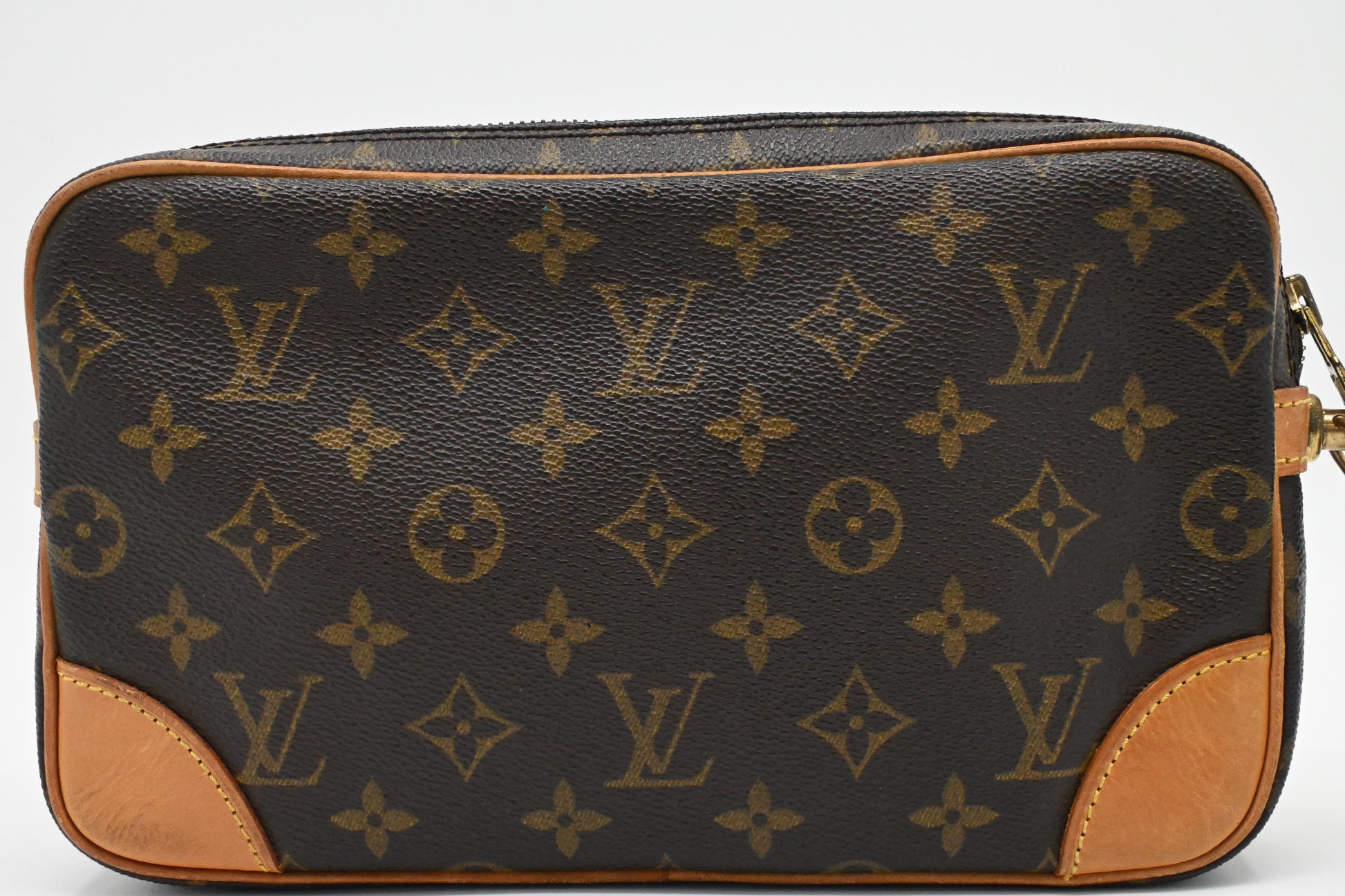 Louis Vuitton Marly Dragonne Monogram Canvas Key Chain Canvas 3