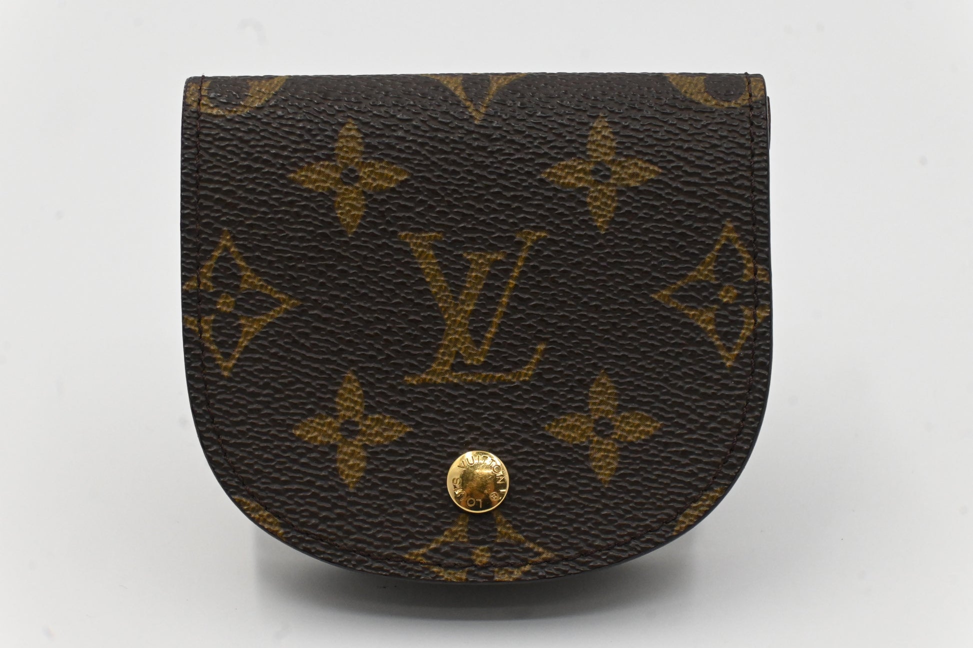 Louis Vuitton Gousset Coin Monogram Canvas Handbag Monogram Canvas