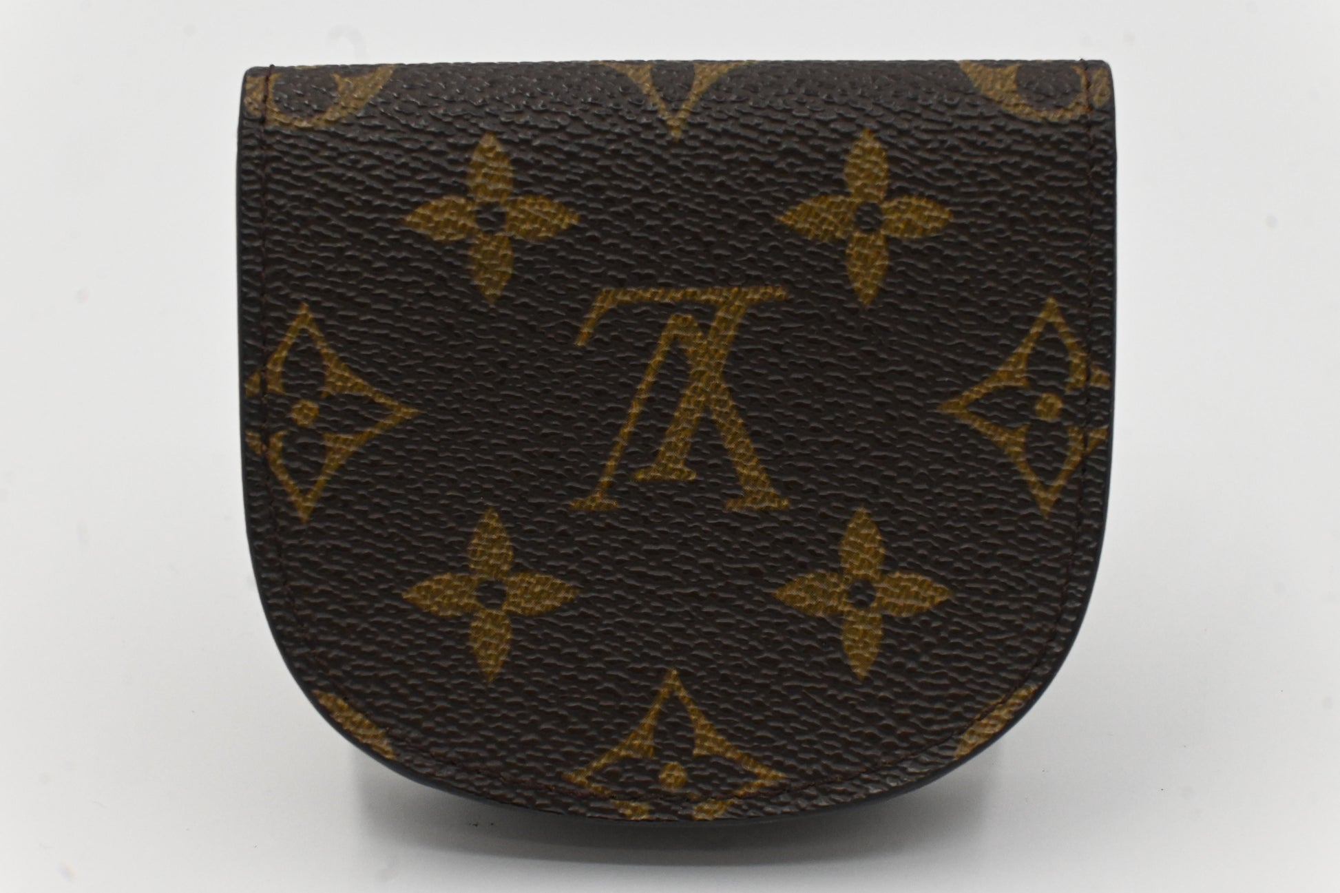 Louis Vuitton Gousset Coin Monogram Canvas Handbag Monogram Canvas