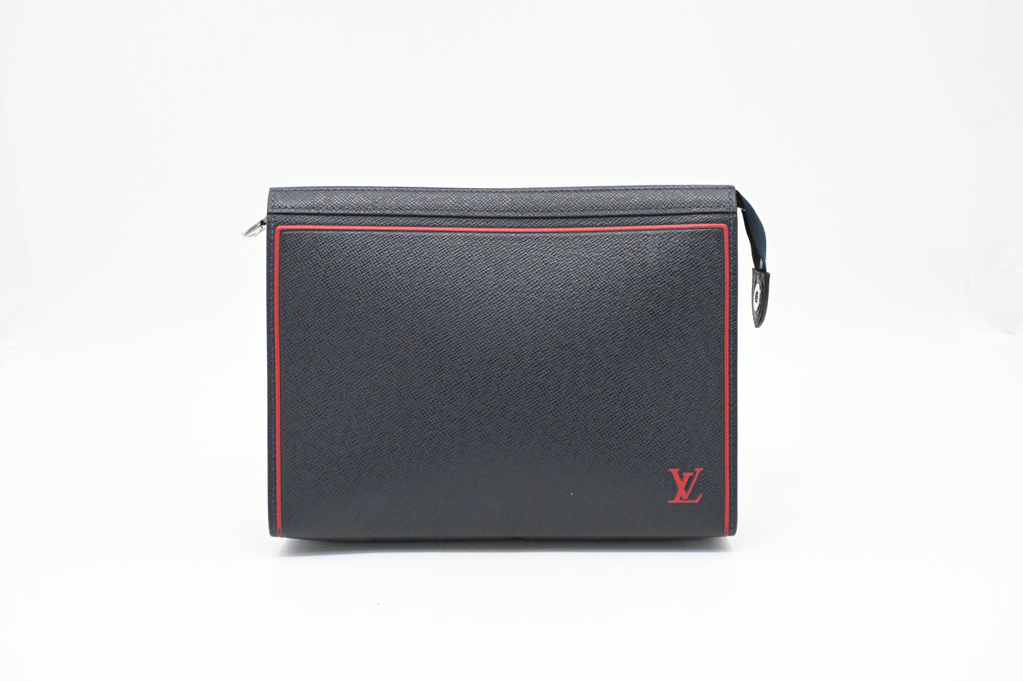 Louis Vuitton Toiletry Marine Rouge Leather Handbag
