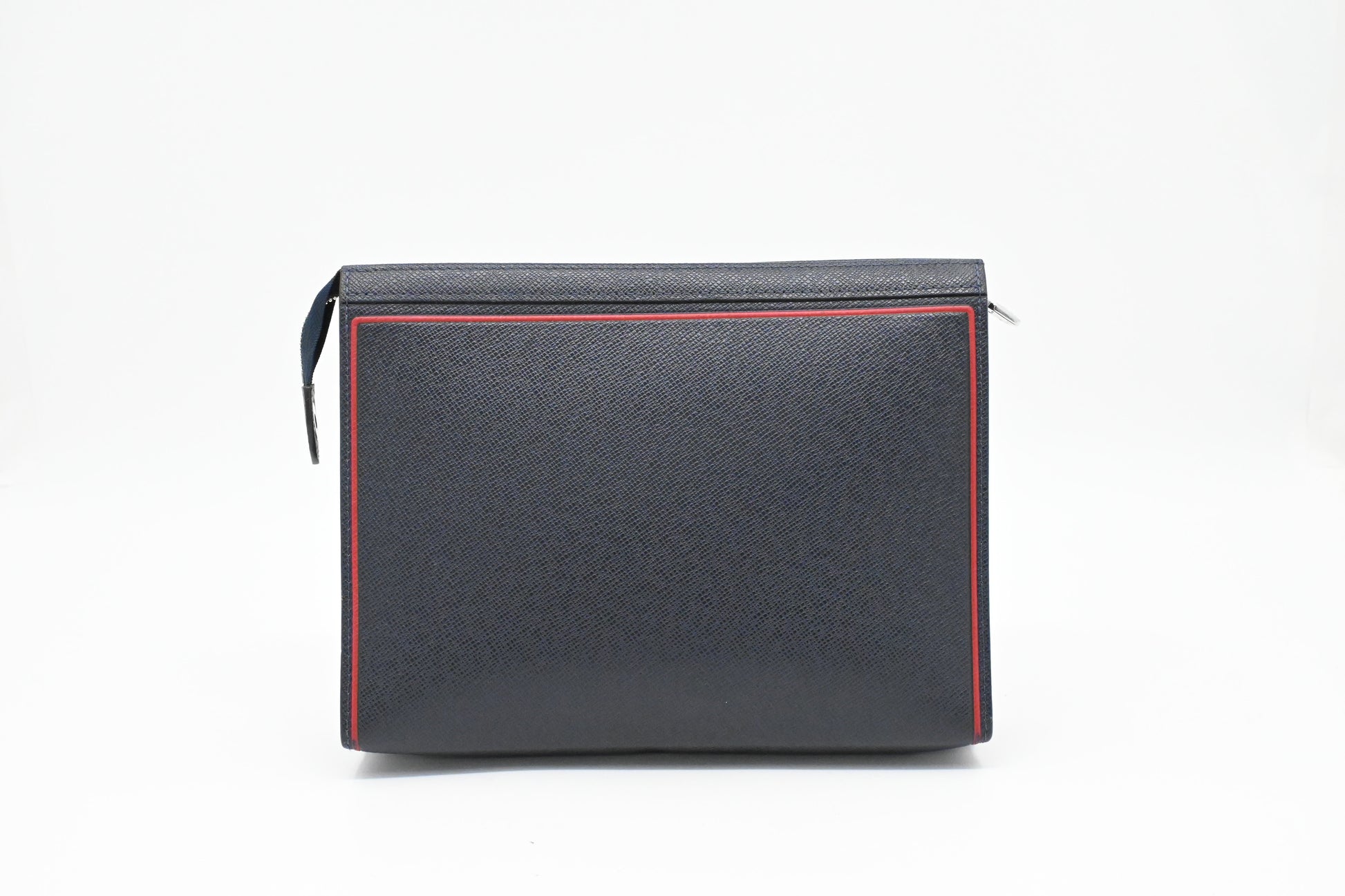 Louis Vuitton Toiletry Marine Rouge Leather Handbag