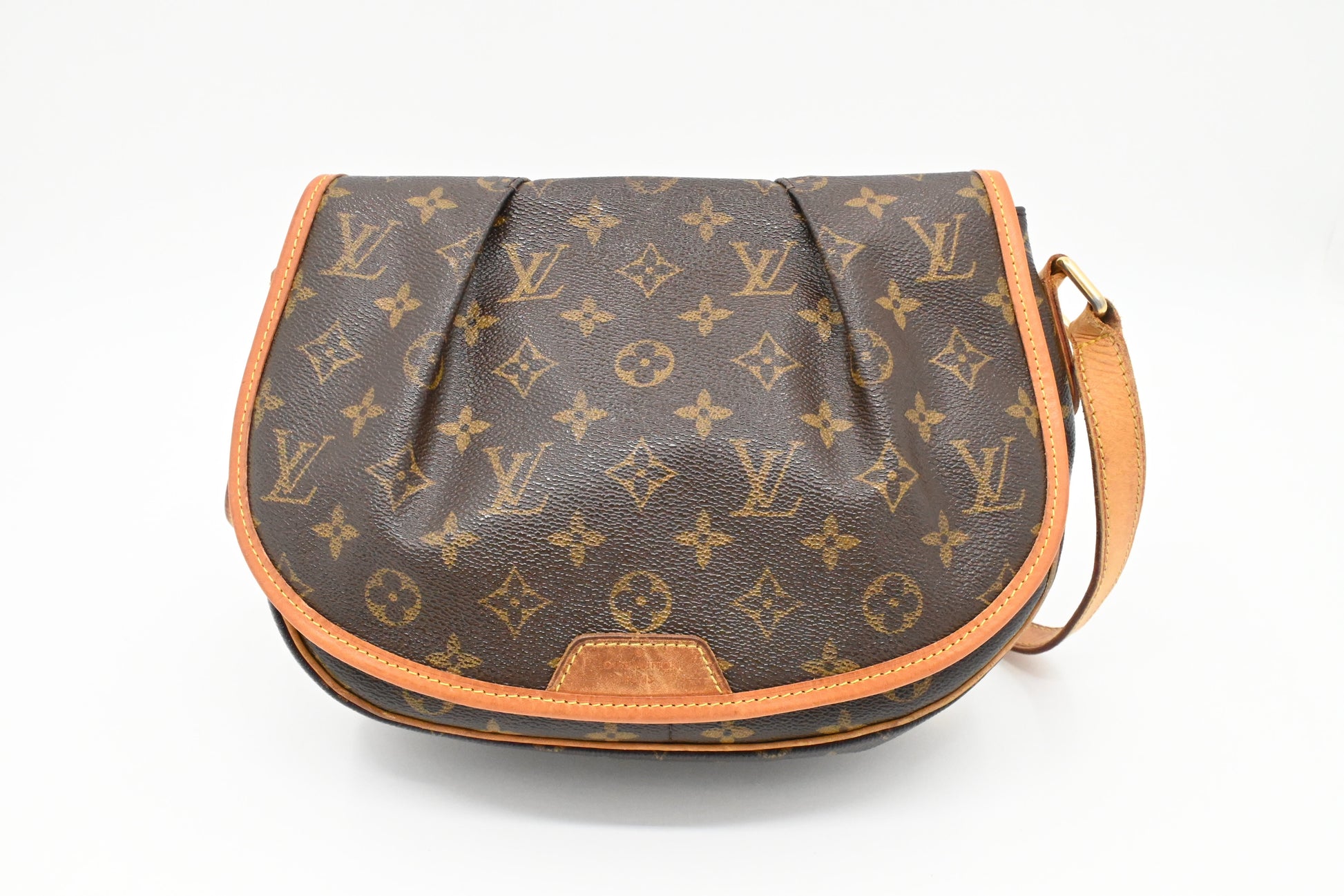 Louis Vuitton Menilmontant PM Monogram Canvas Handbag
