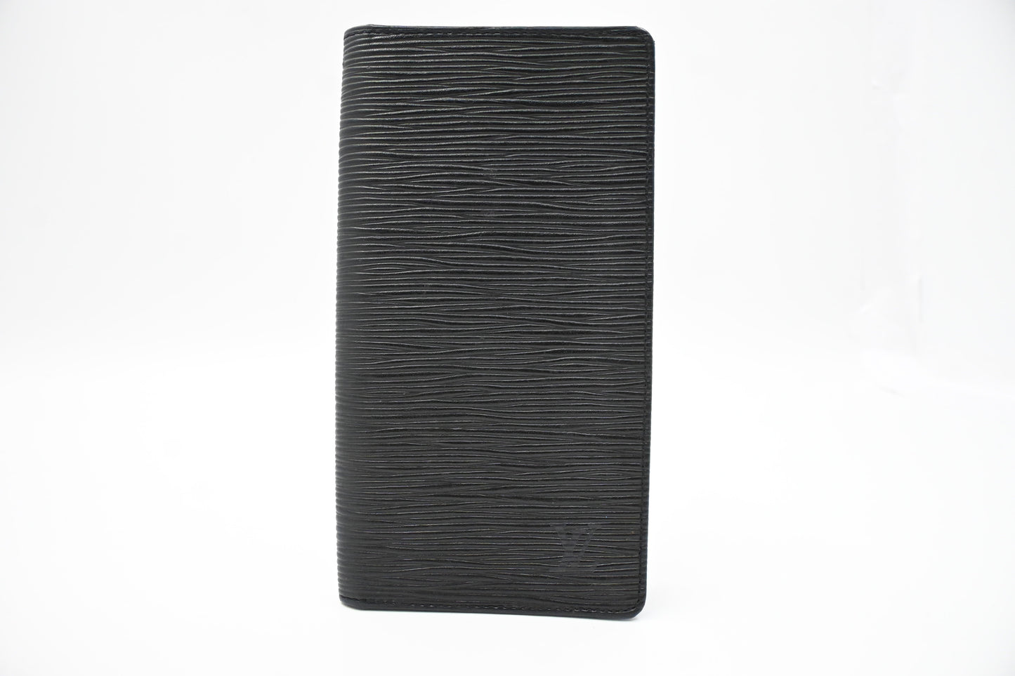 Louis Vuitton Long Bifold Epi Leather Black Wallet Case