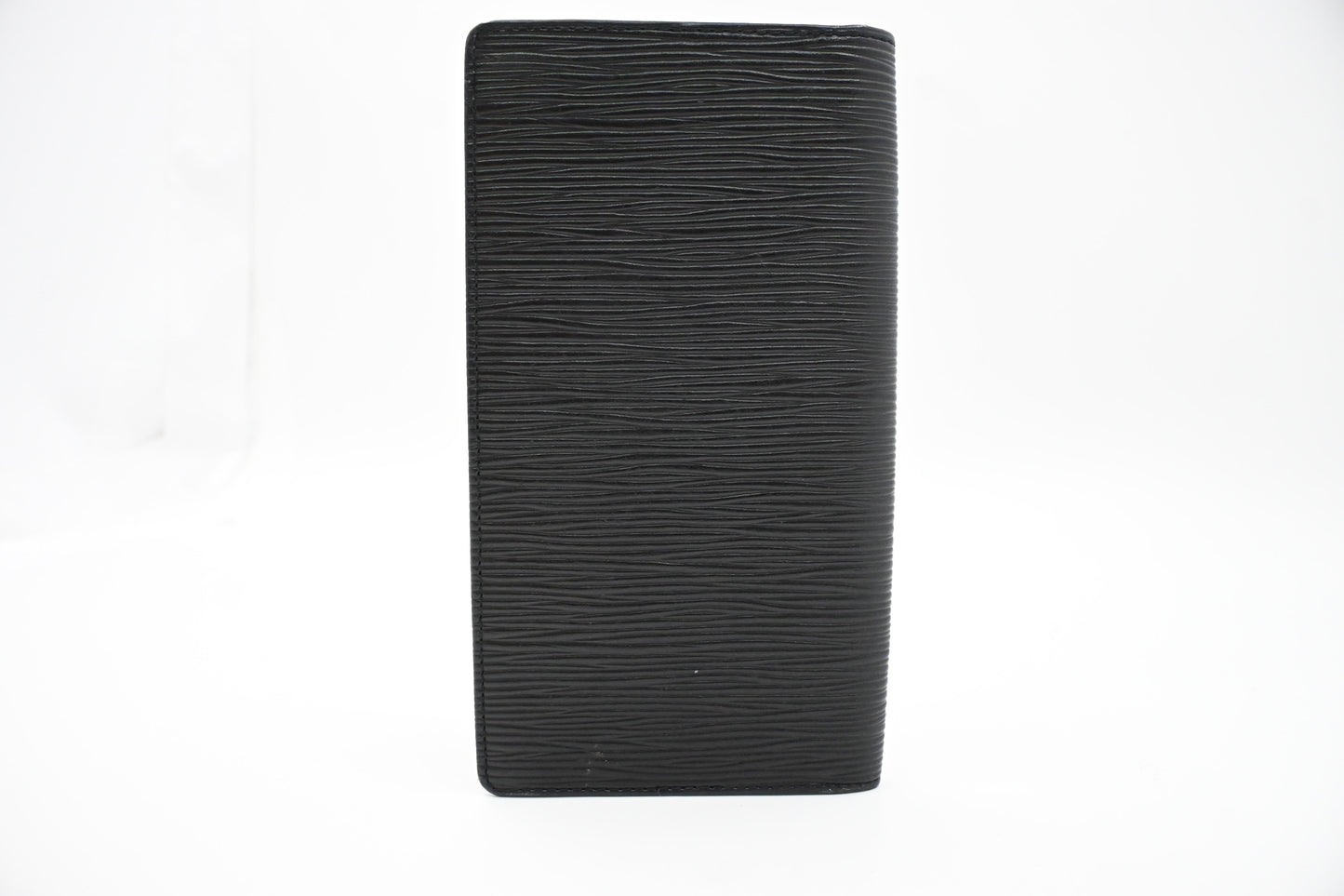 Louis Vuitton Long Bifold Epi Leather Black Wallet Case