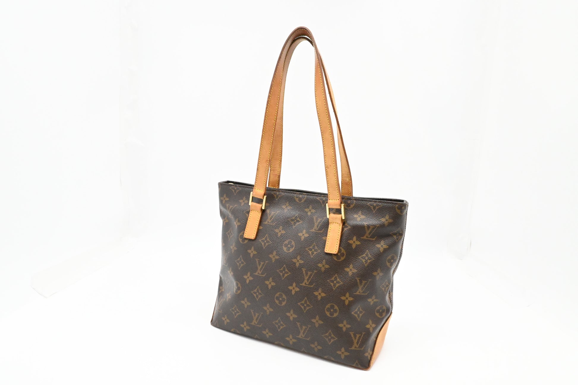 Louis Vuitton Cabas Piano Monogram Canvas Handbag Canvas 2