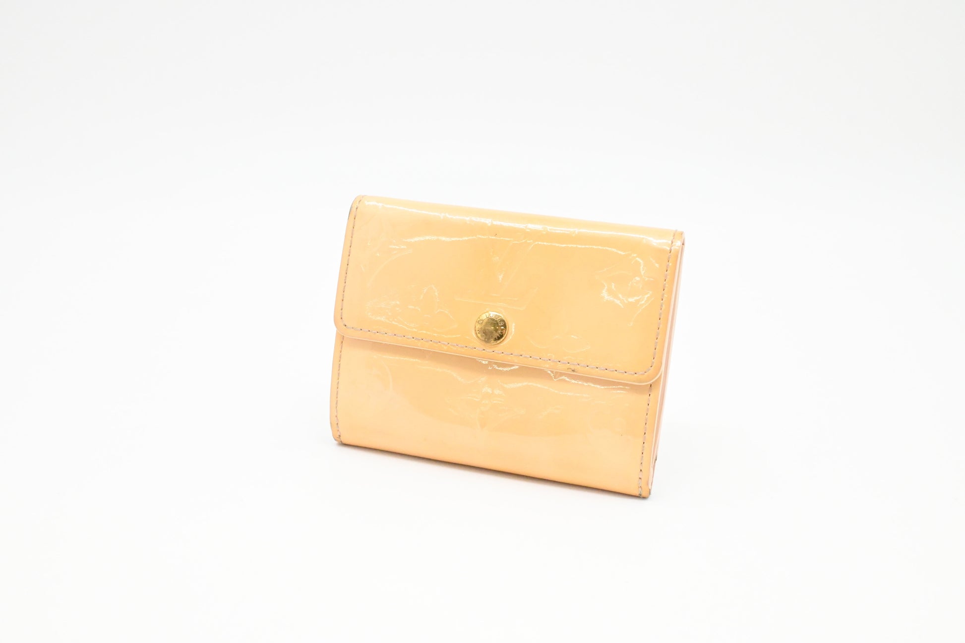 Louis Vuitton Ludlow Citrine Vernis Leather Wallet Case