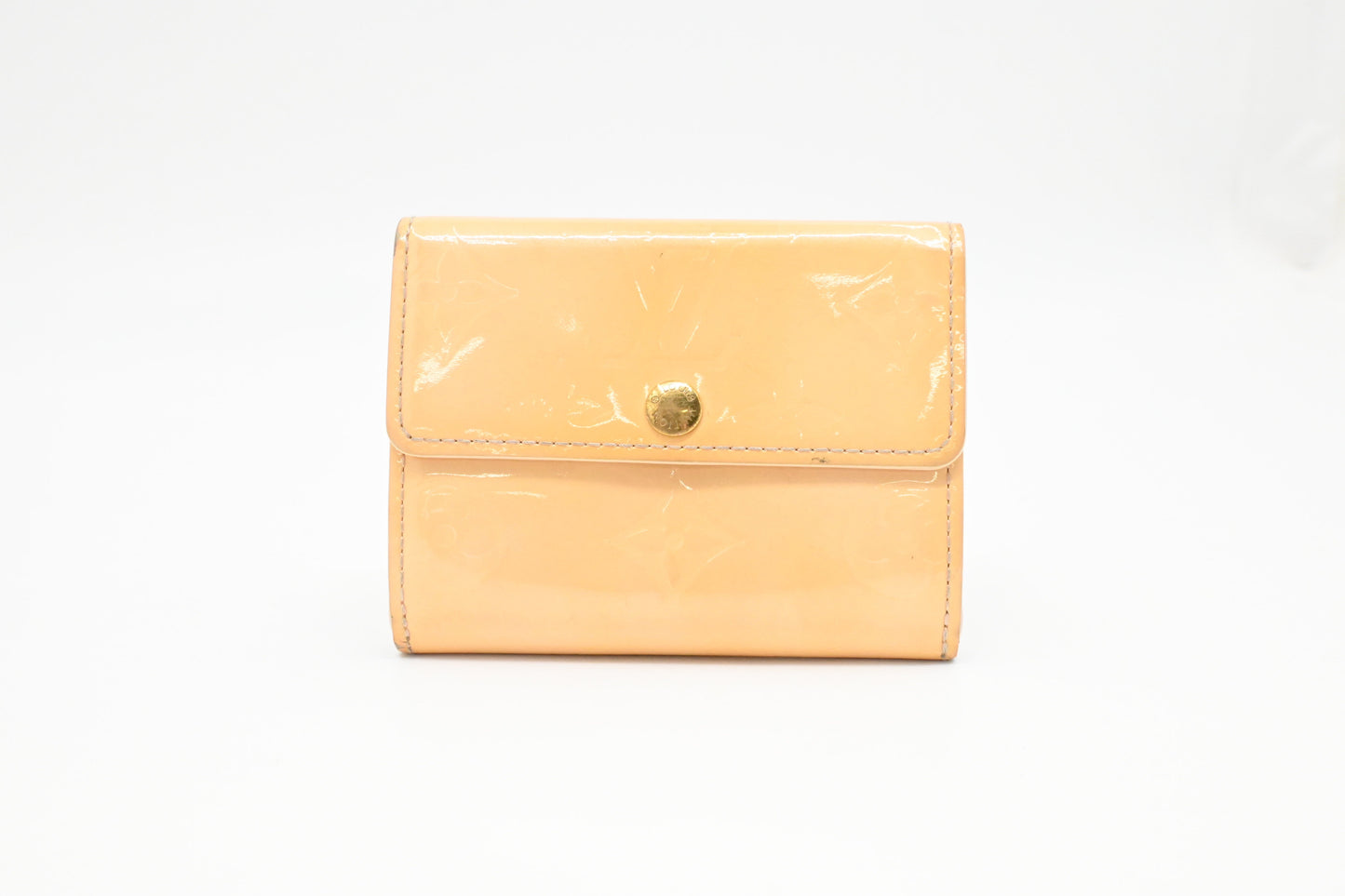 Louis Vuitton Ludlow Citrine Vernis Leather Wallet Case
