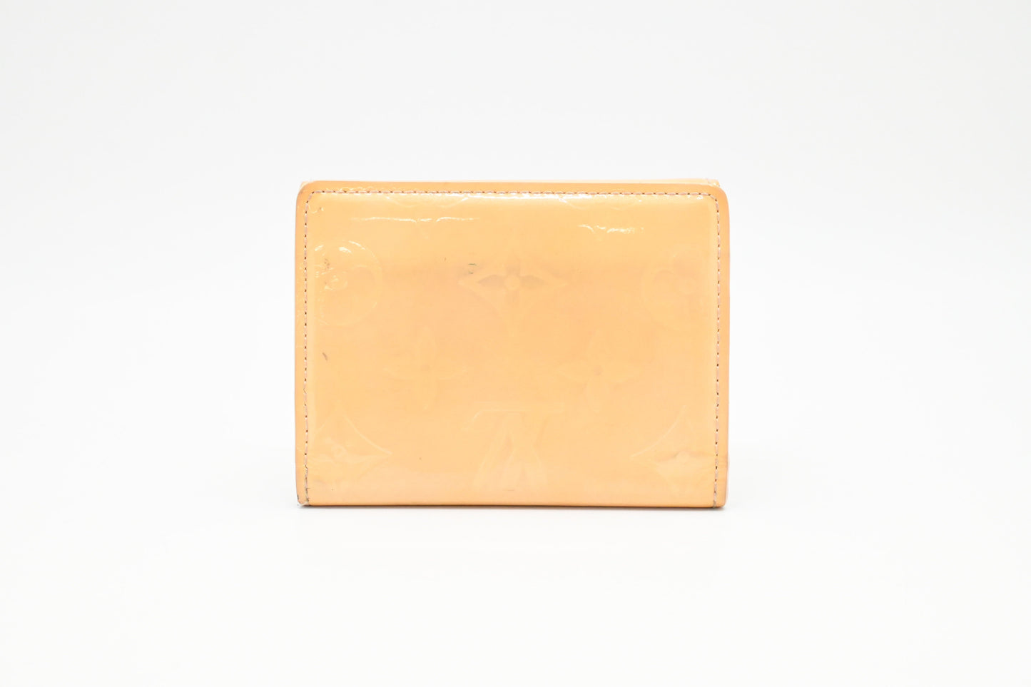 Louis Vuitton Ludlow Citrine Vernis Leather Wallet Case