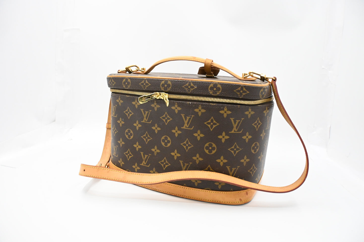 Louis Vuitton Nice Vanity Monogram Canvas Handbag Canvas 1
