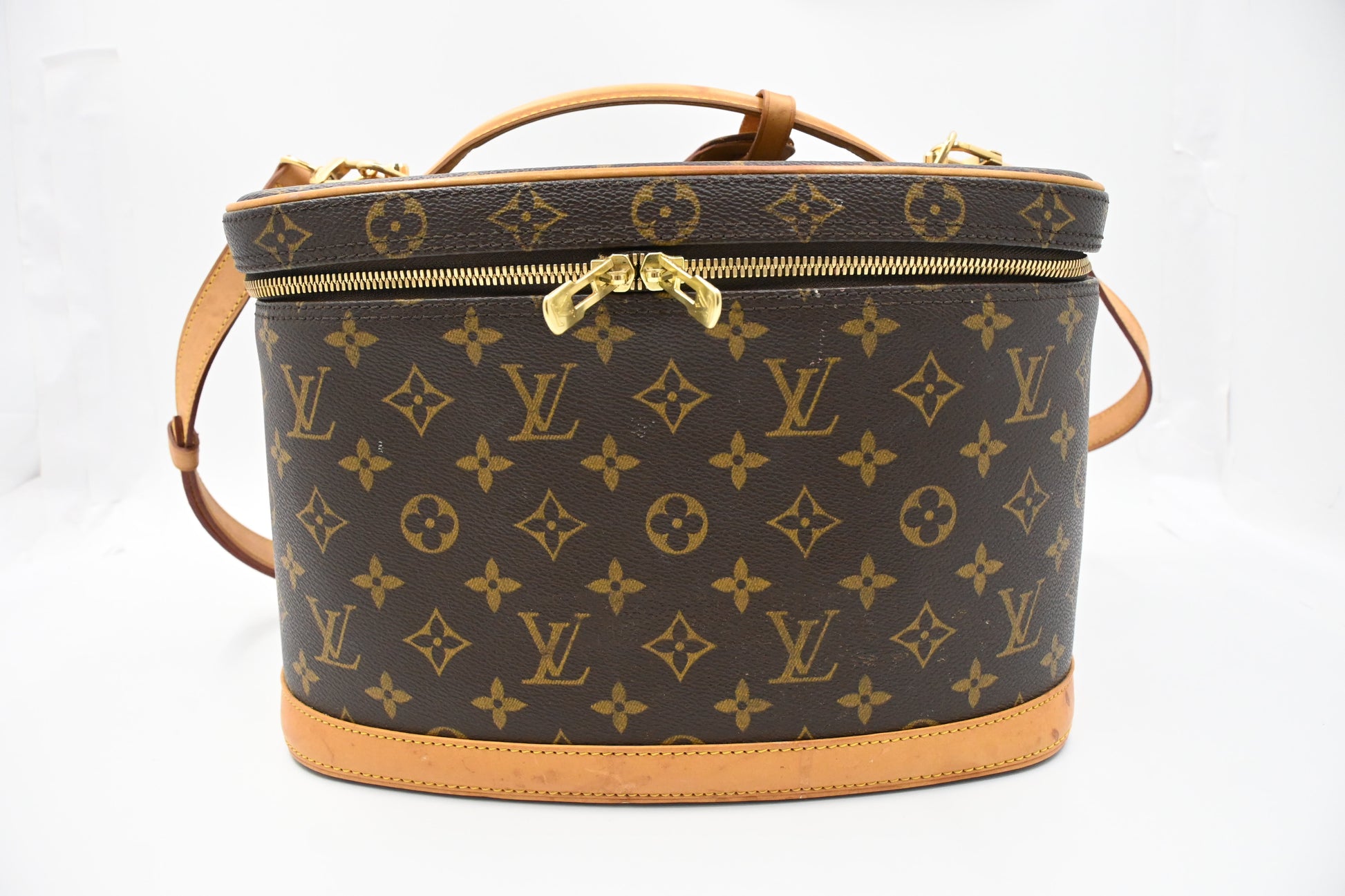 Louis Vuitton Nice Vanity Monogram Canvas Handbag Canvas 1