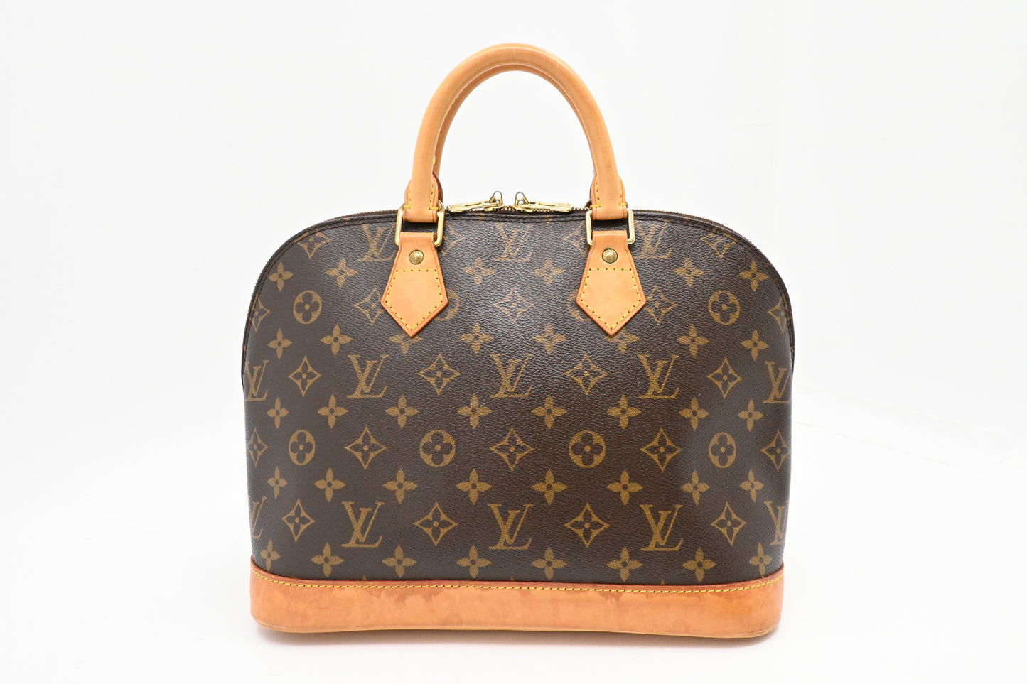 Louis Vuitton Alma PM Monogram Canvas Handbag Canvas 3