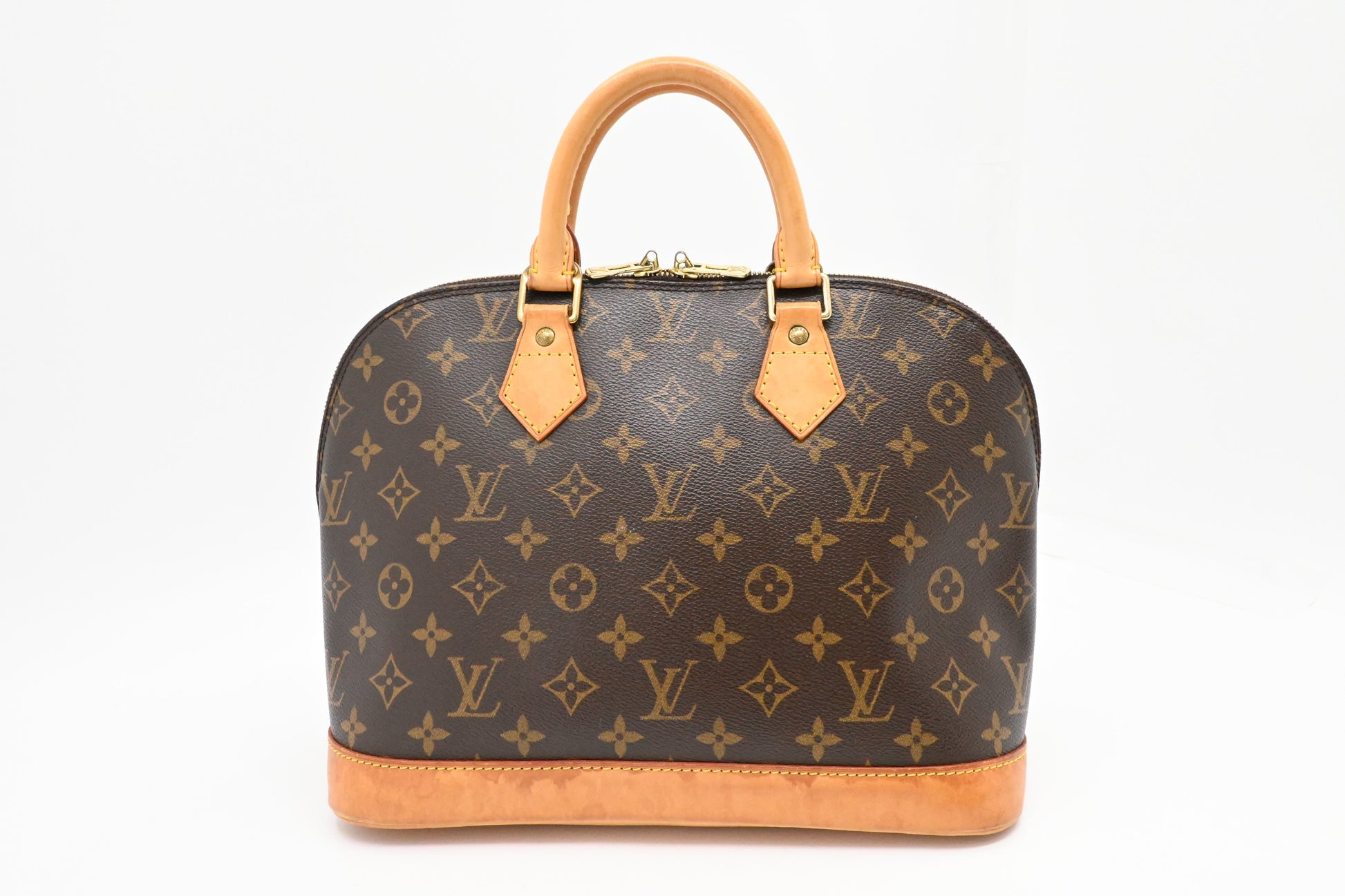 Louis Vuitton Alma PM Monogram Canvas Handbag Canvas 3