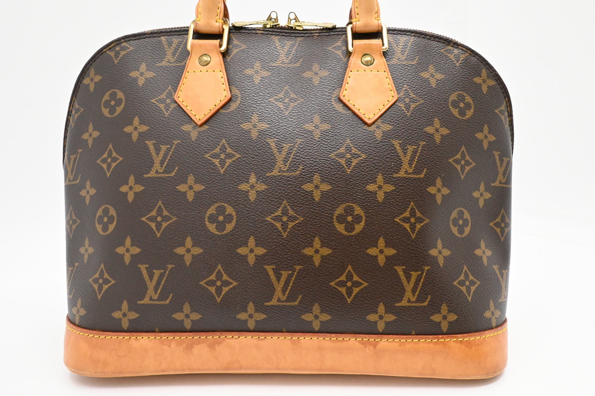 Louis Vuitton Alma PM Monogram Canvas Handbag Canvas 3