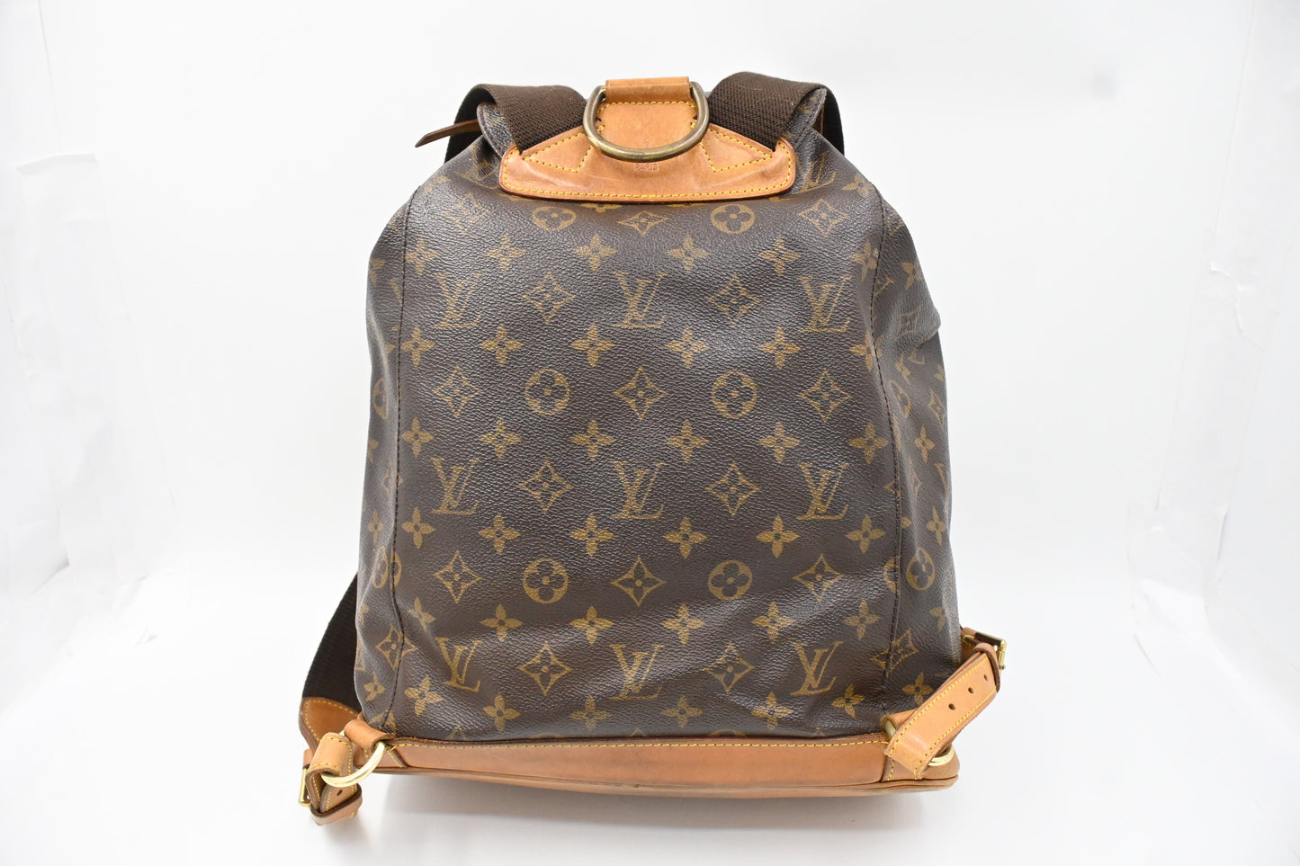 Louis Vuitton Montsouris GM Monogram Canvas Handbag Canvas 6