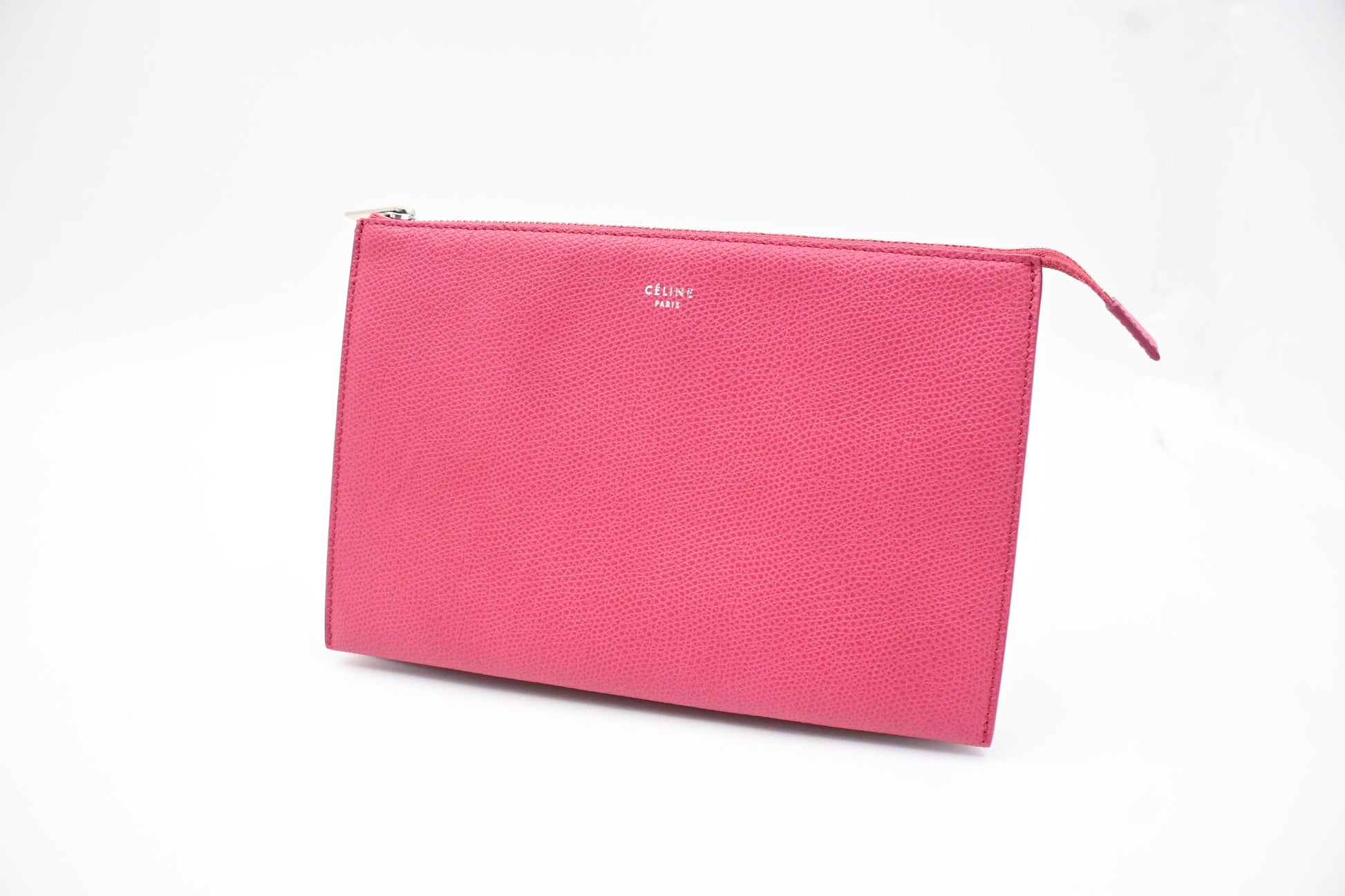 Celine Clutch In Handbag Leather Pink Clutch Bag