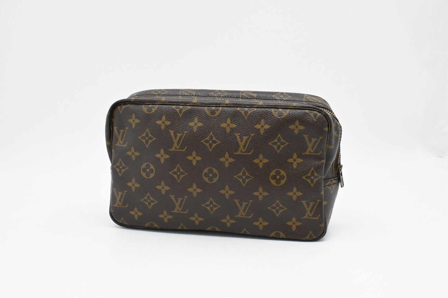 Louis Vuitton Trousse 28 Monogram Canvas Handbag Canvas 9