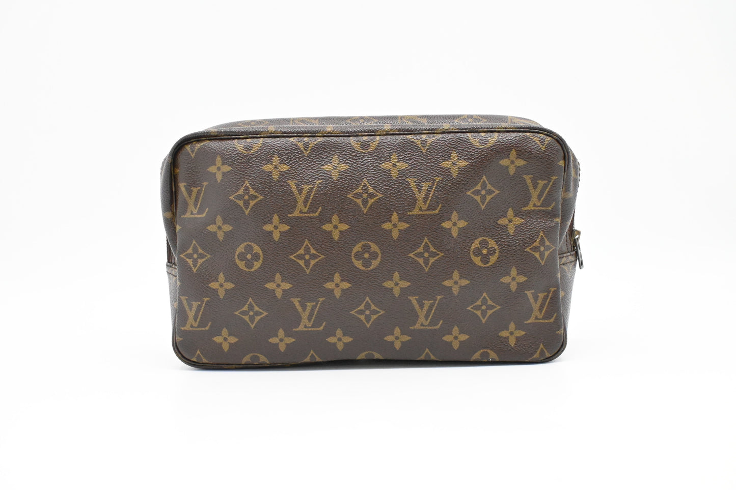Louis Vuitton Trousse 28 Monogram Canvas Handbag Canvas 9