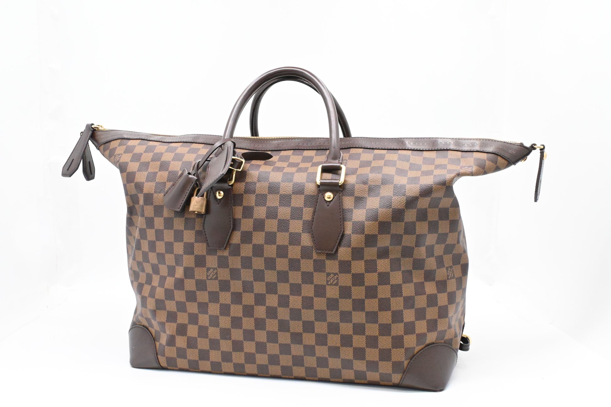 Louis Vuitton Vaslav Ebene Canvas Damier Handbag