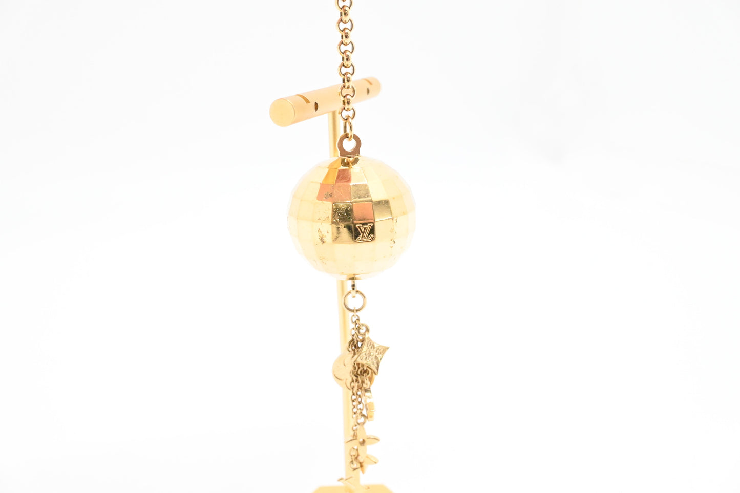 Louis Vuitton Disco Ball Charm Key Chain
