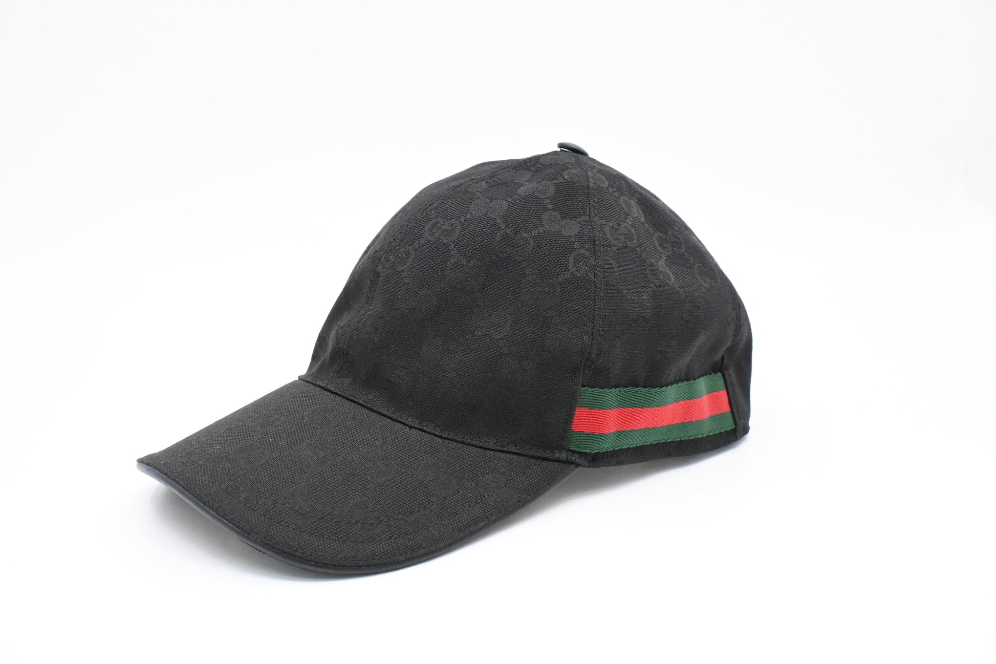 Gucci GG Canvas Black Hat Canvas 5