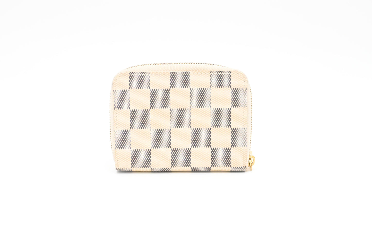 Louis Vuitton Compact Zippy Azur Damier Canvas Wallet Case Canvas 1