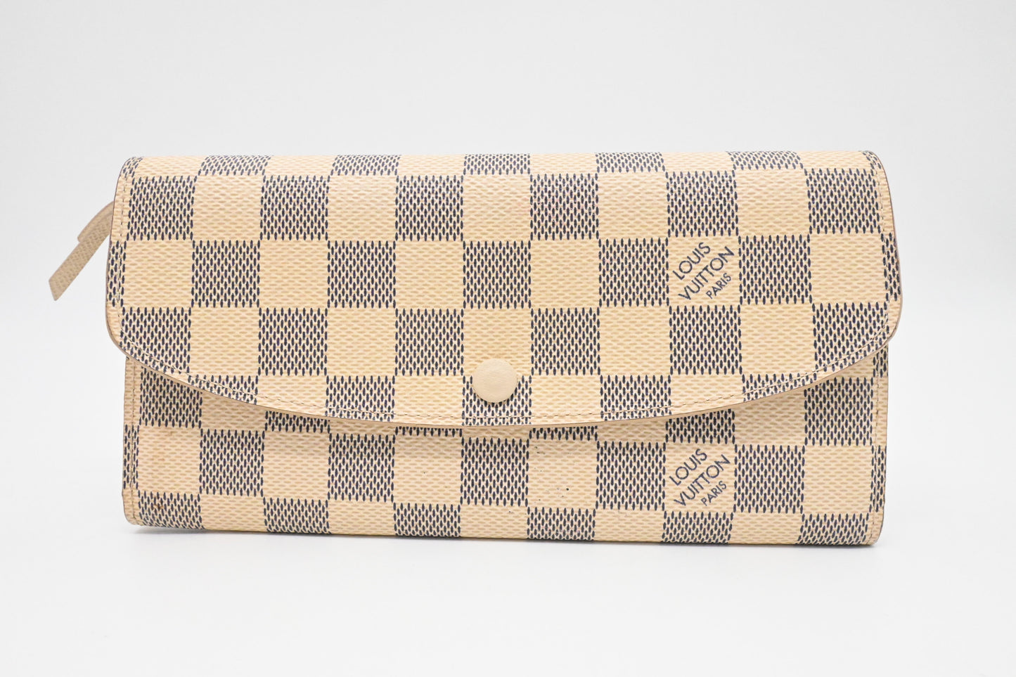 Louis Vuitton Emilie Azur Damier Canvas Wallet Case