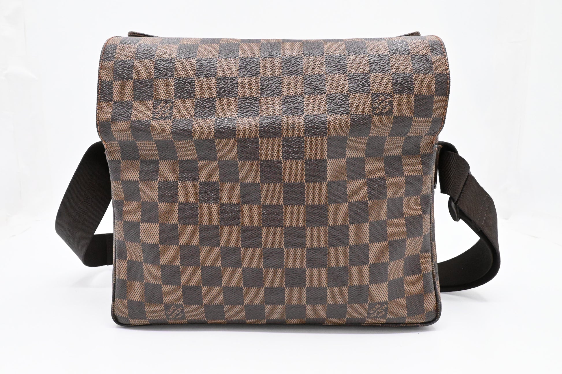 Louis Vuitton Naviglio Ebene Damier Canvas Handbag Canvas 2