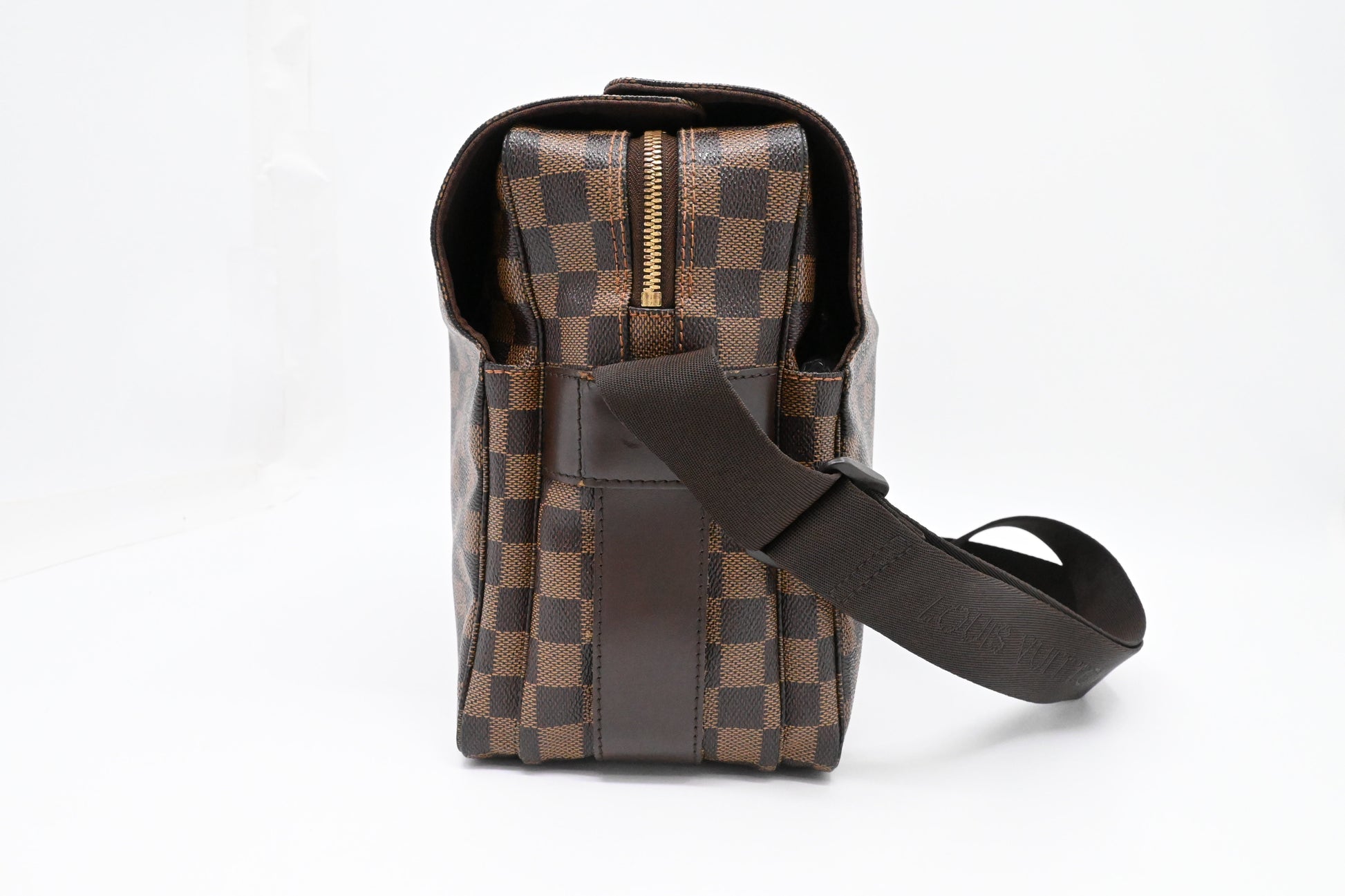 Louis Vuitton Naviglio Ebene Damier Canvas Handbag Canvas 2