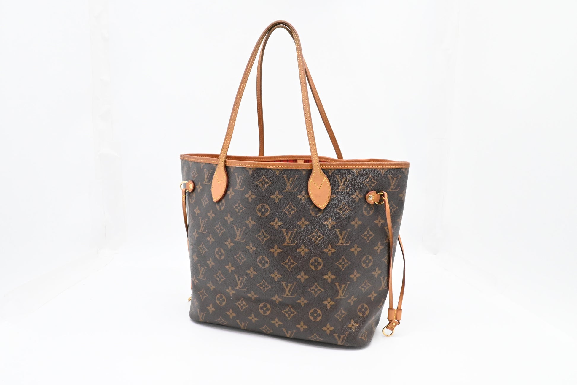 Louis Vuitton Neverfull MM Monogram Canvas Tote Bag Canvas 8