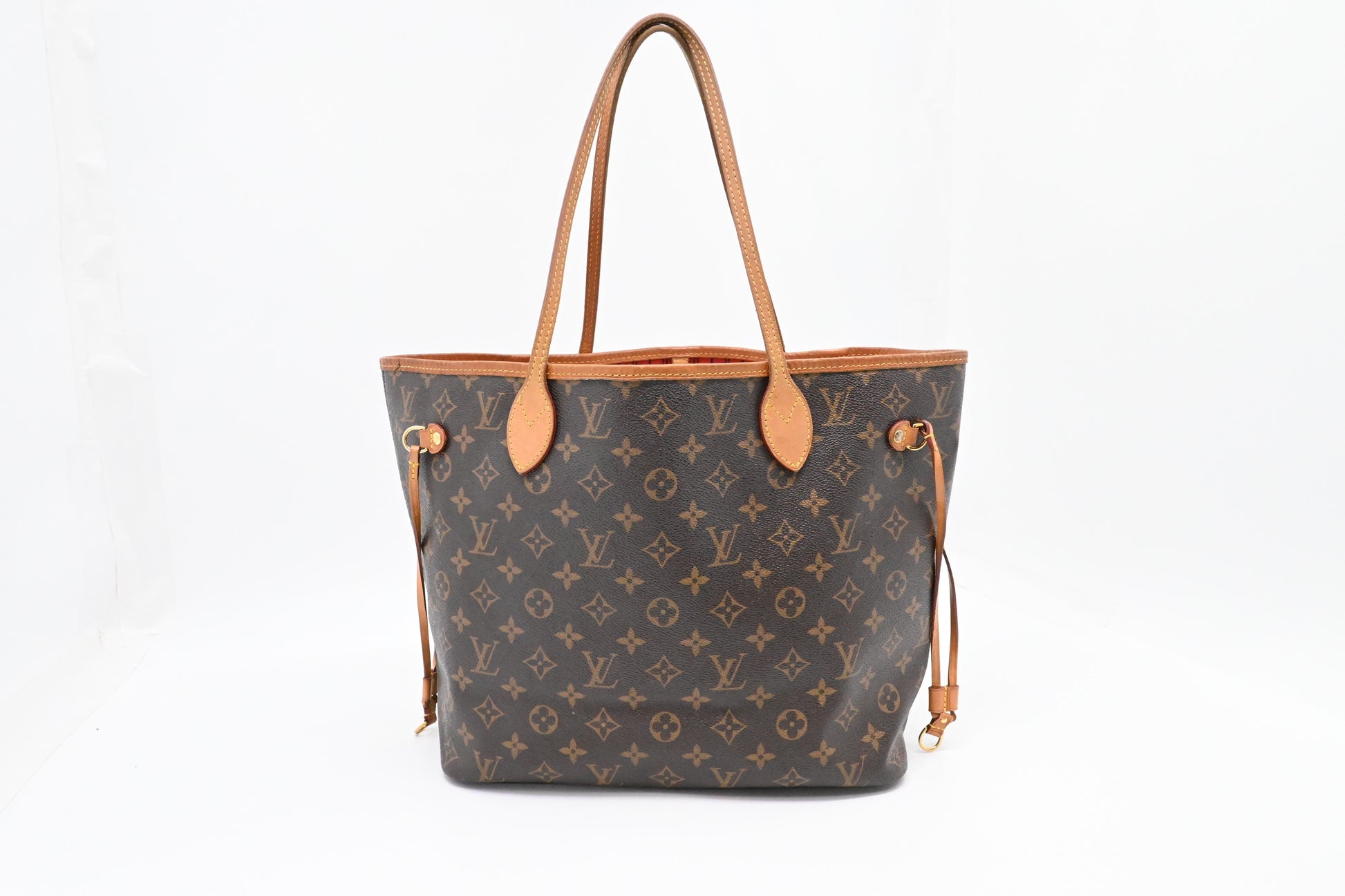 Louis Vuitton Neverfull MM Monogram Canvas Tote Bag Canvas 8
