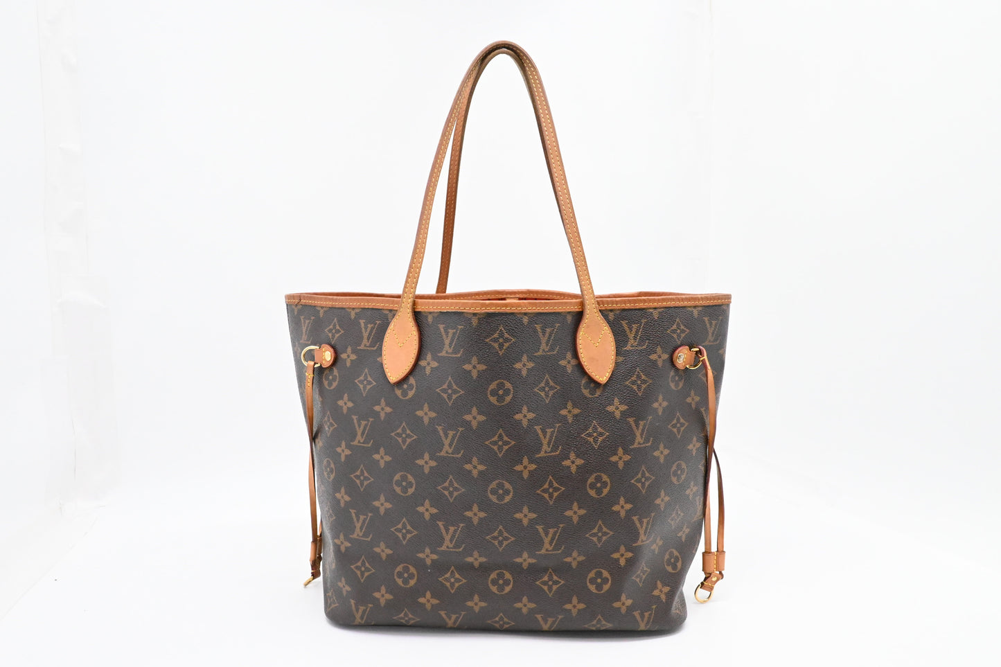 Louis Vuitton Neverfull MM Monogram Canvas Tote Bag Canvas 8