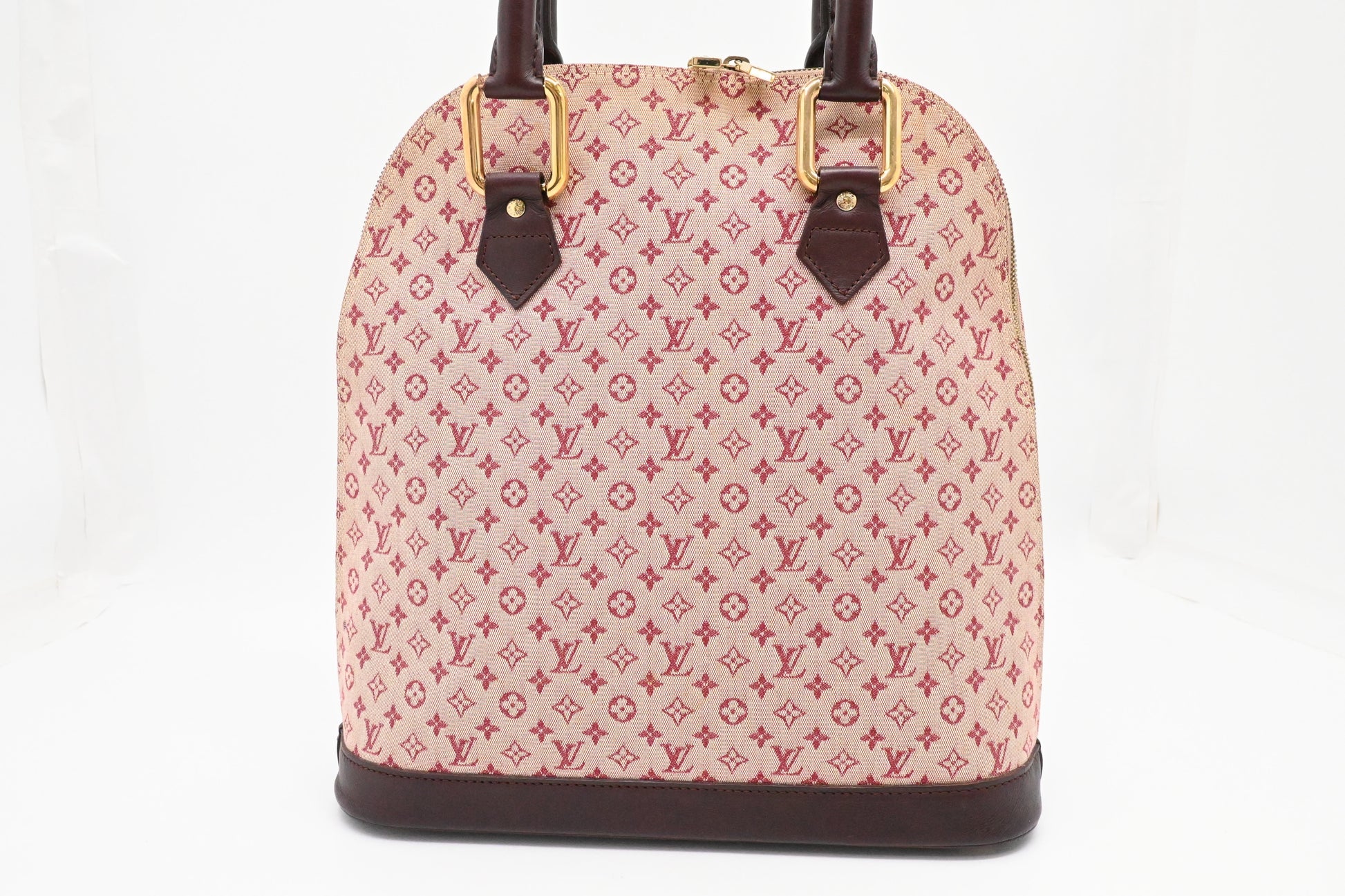 Louis Vuitton Alma Haut Cerise Minilin Canvas Mini Bag
